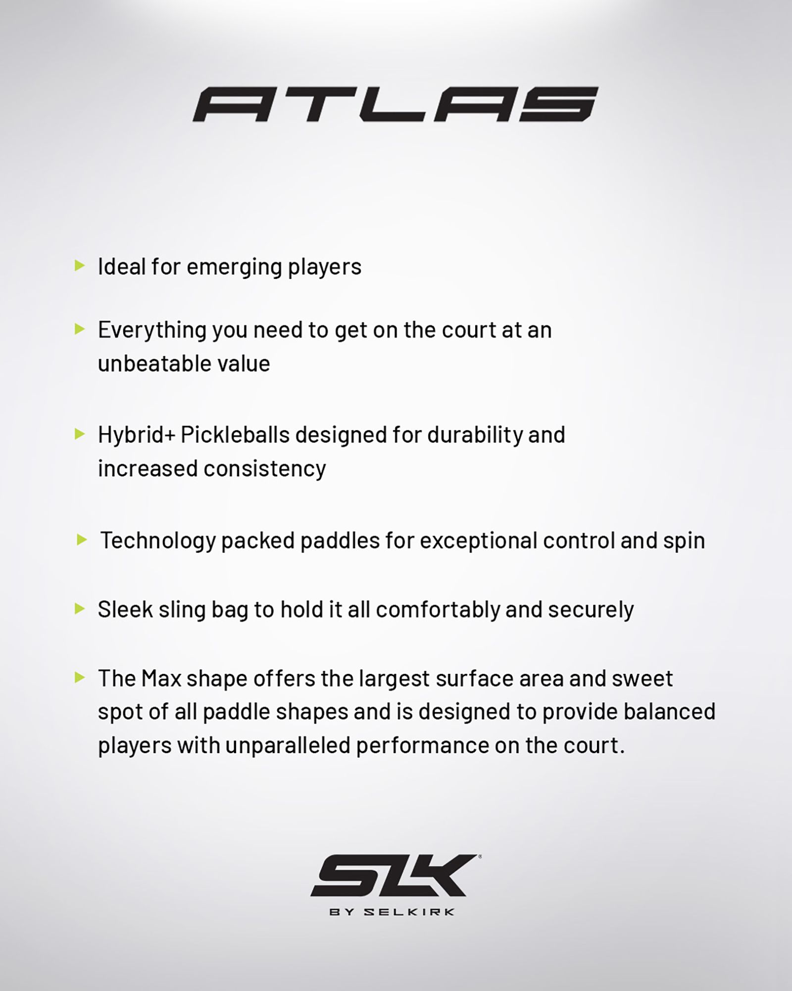 Selkirk SLK ATLAS XL Pickleball Paddle product image