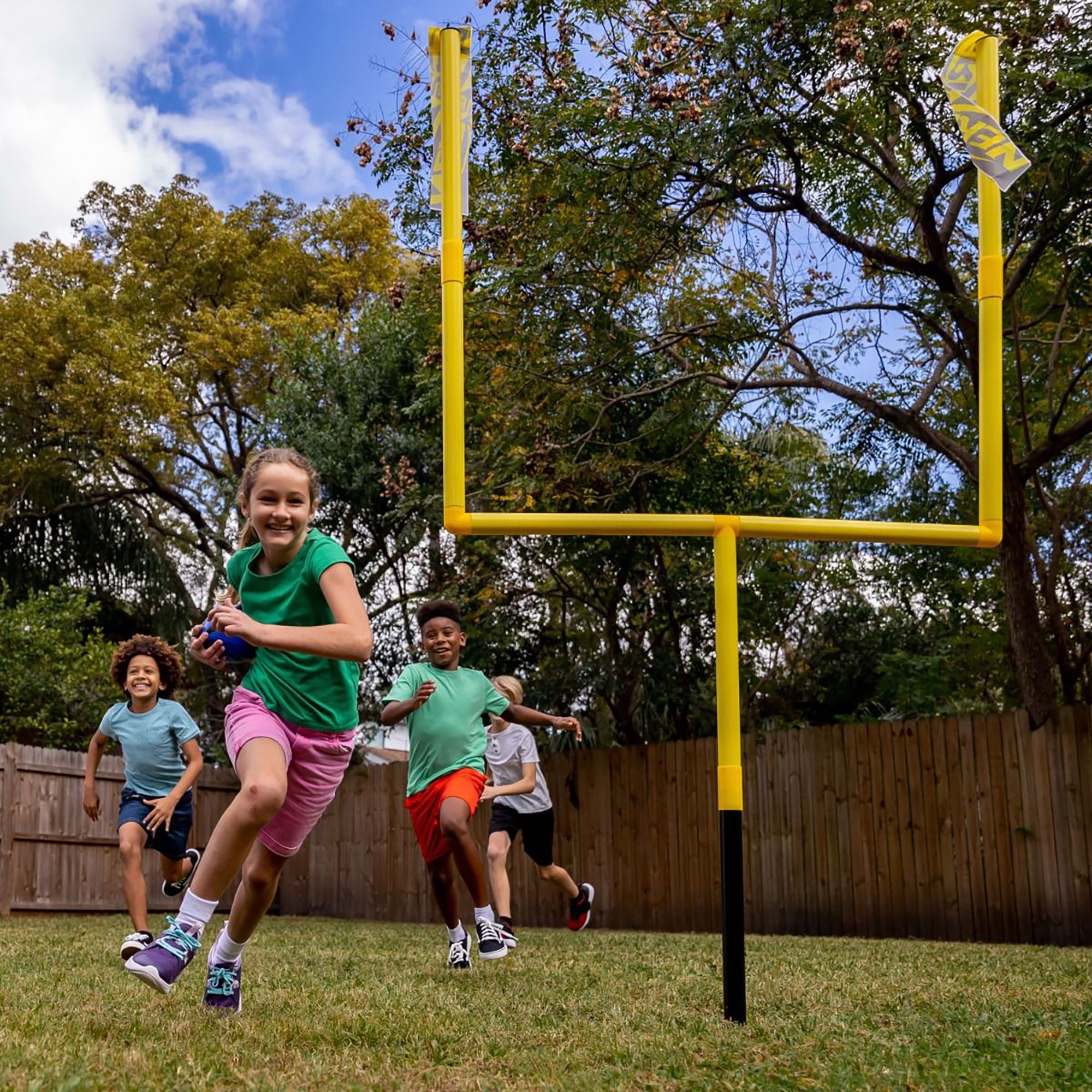Nerf Punt and Pass Football Goal Post Set product image