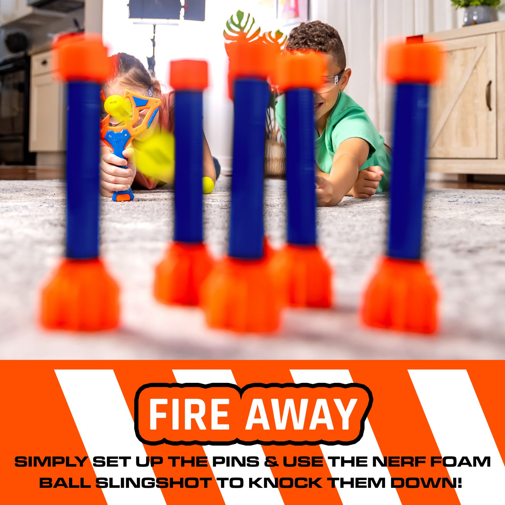 Nerf Slingshot Challenge game set product image