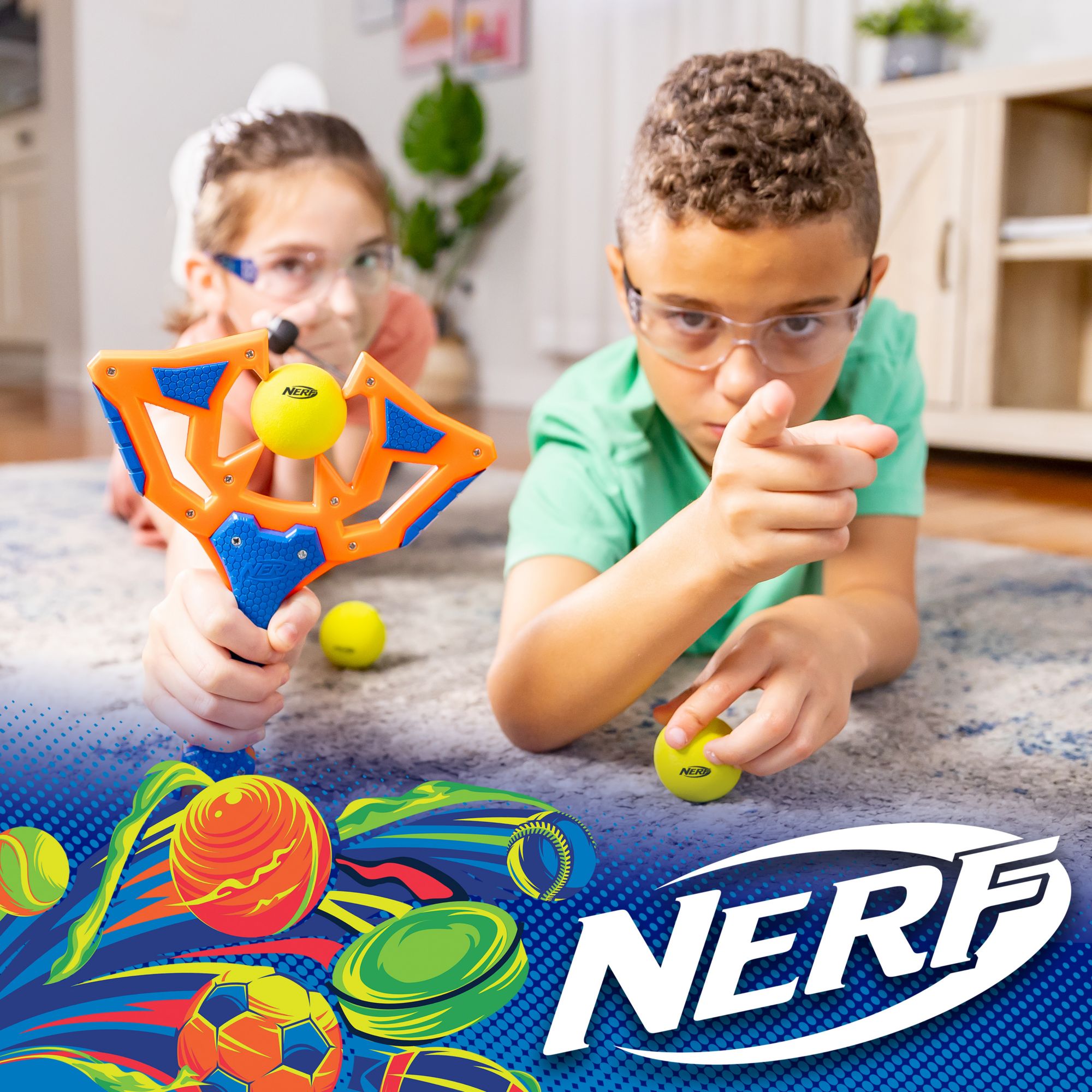 Nerf Slingshot Challenge game set product image