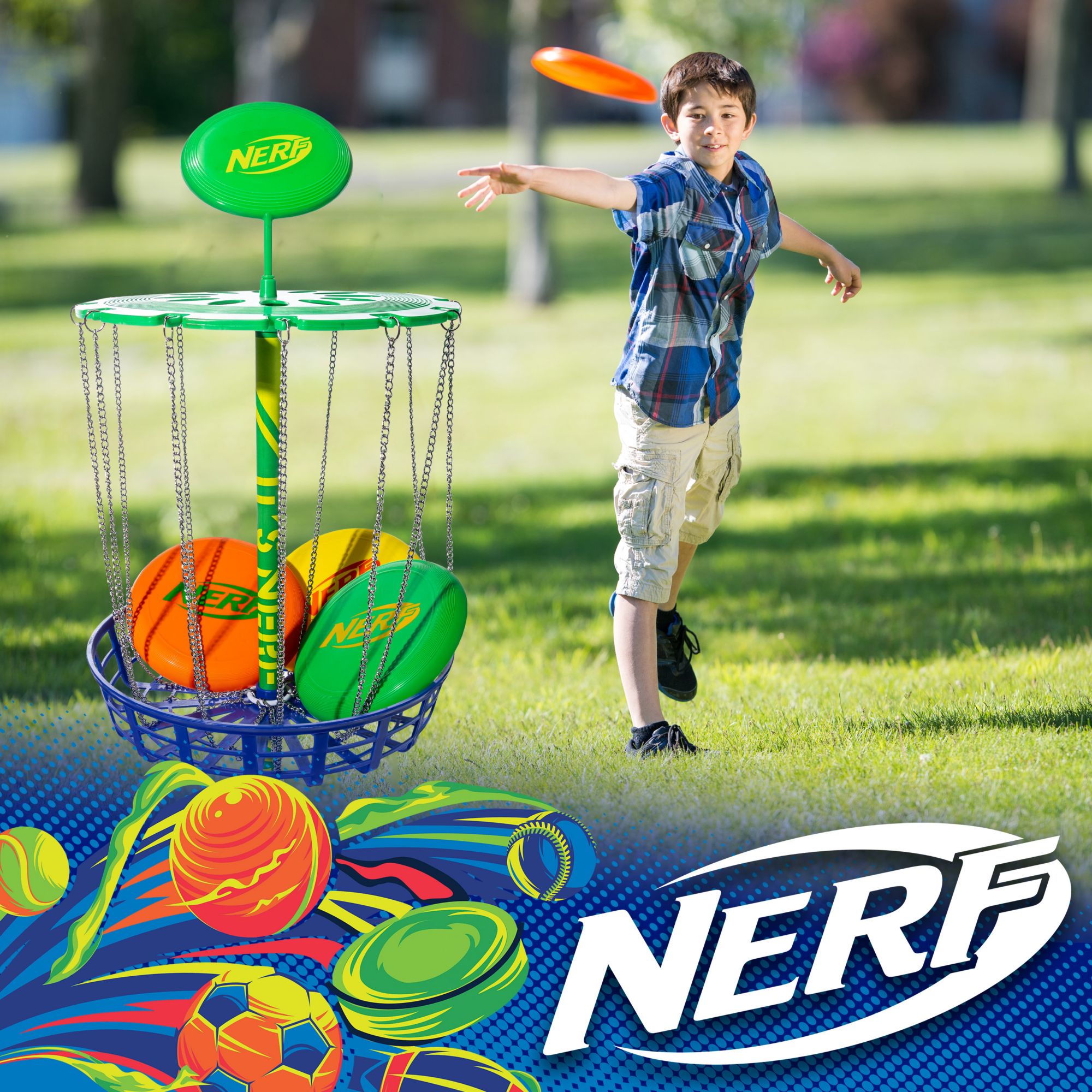 Nerf Disc Golf Starter Set product image