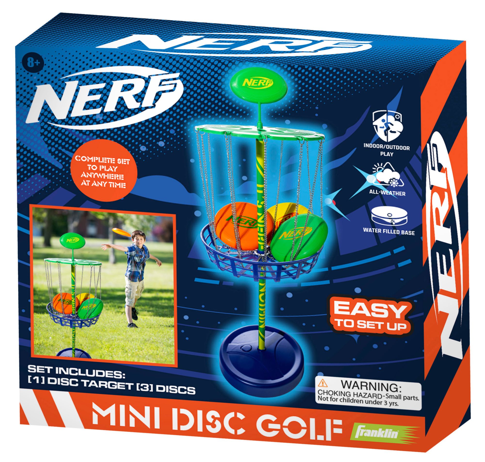 Nerf Disc Golf Starter Set product image