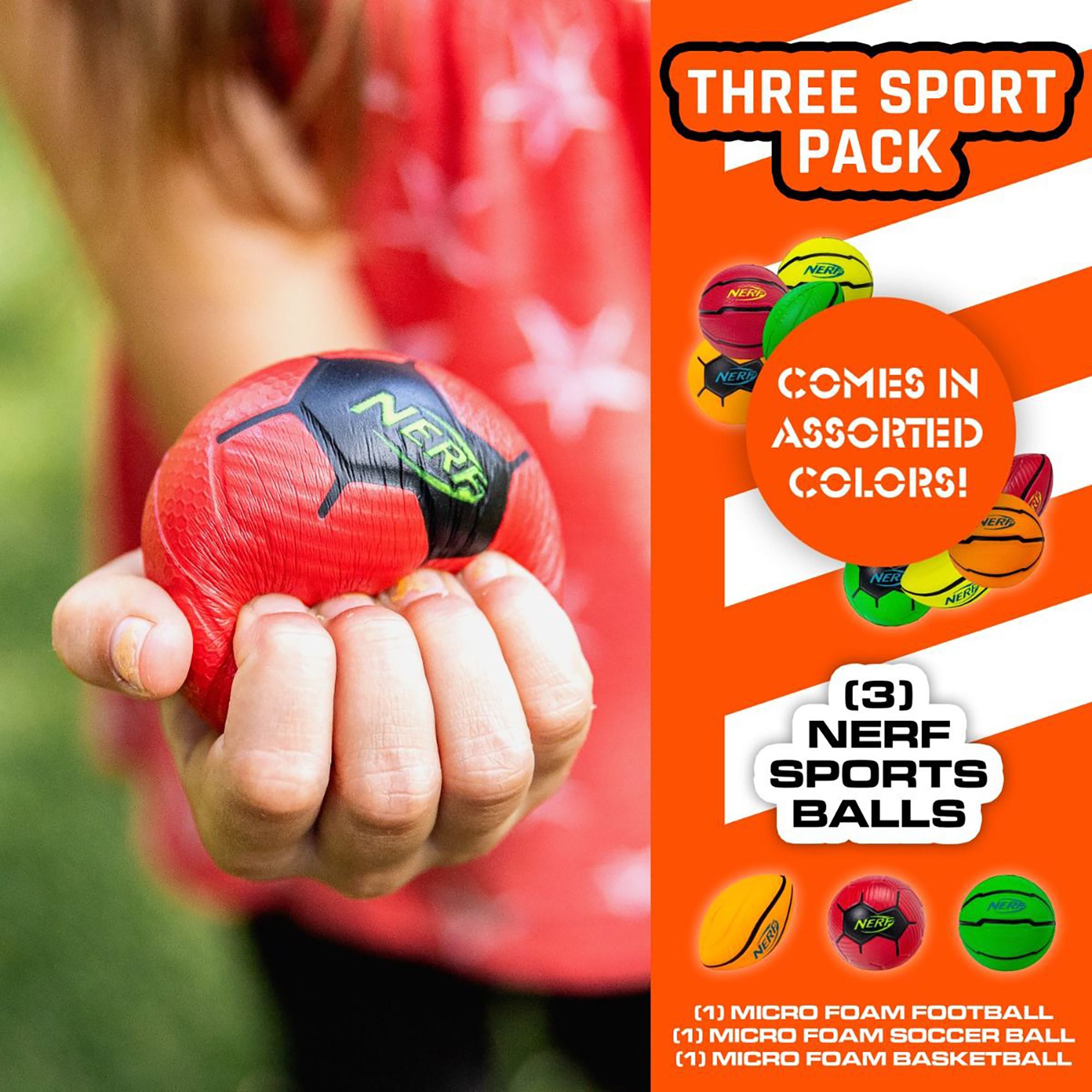 Nerf Mini Foam Sports Ball Set product image