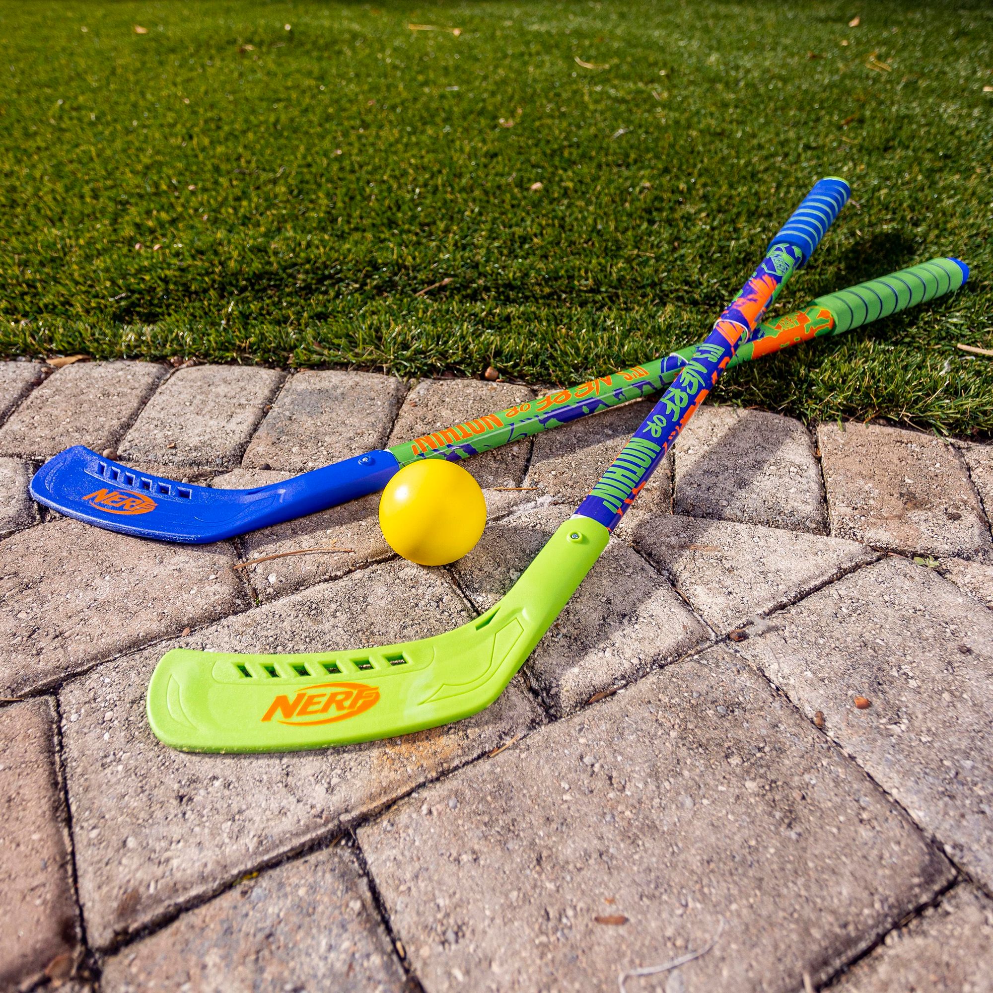 Nerf Proshot Kids Hockey Sticks + Ball Set product image