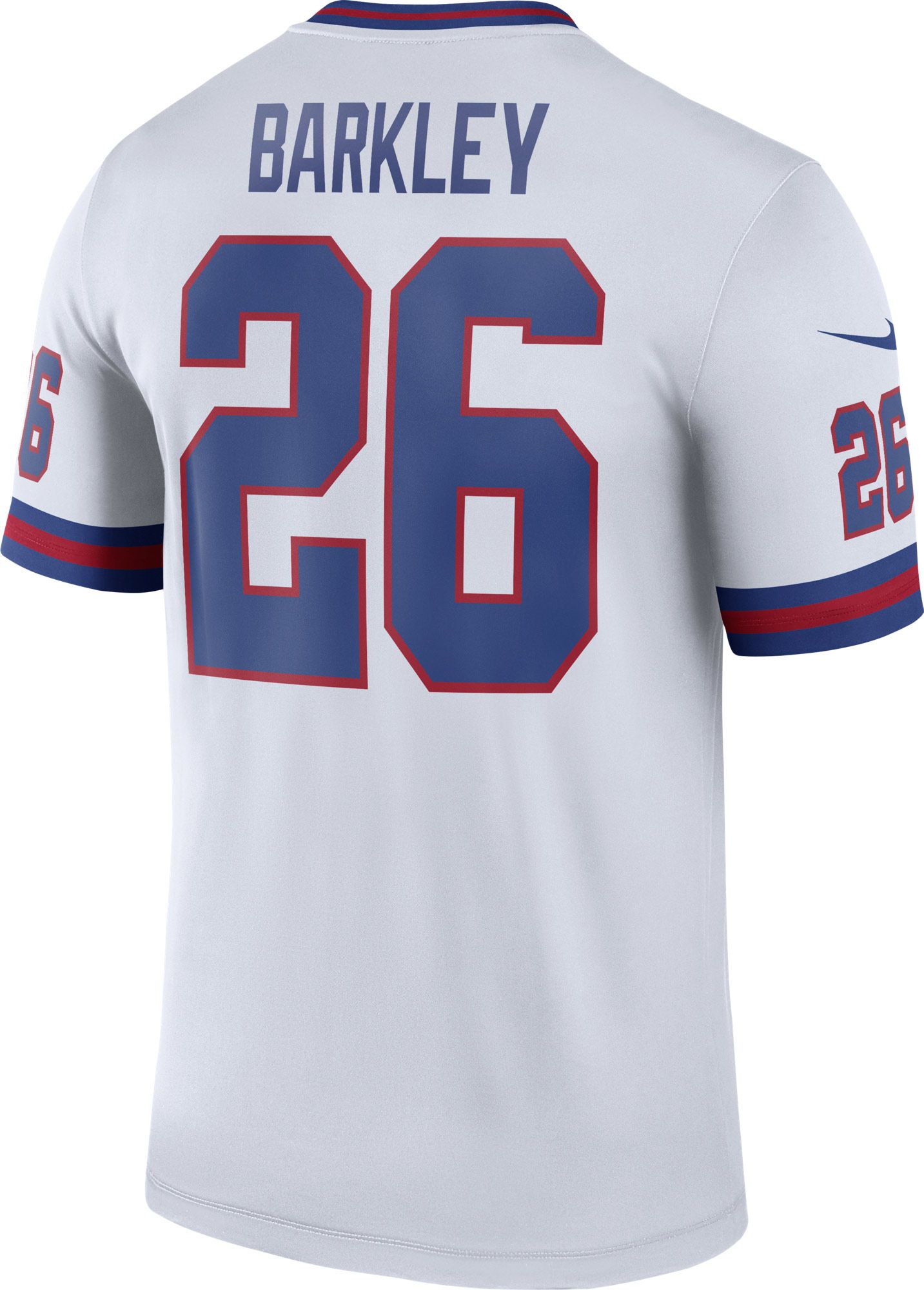 Nike Men's Color Rush Legend White Jersey New York Giants Saquon Barkley #26 product image