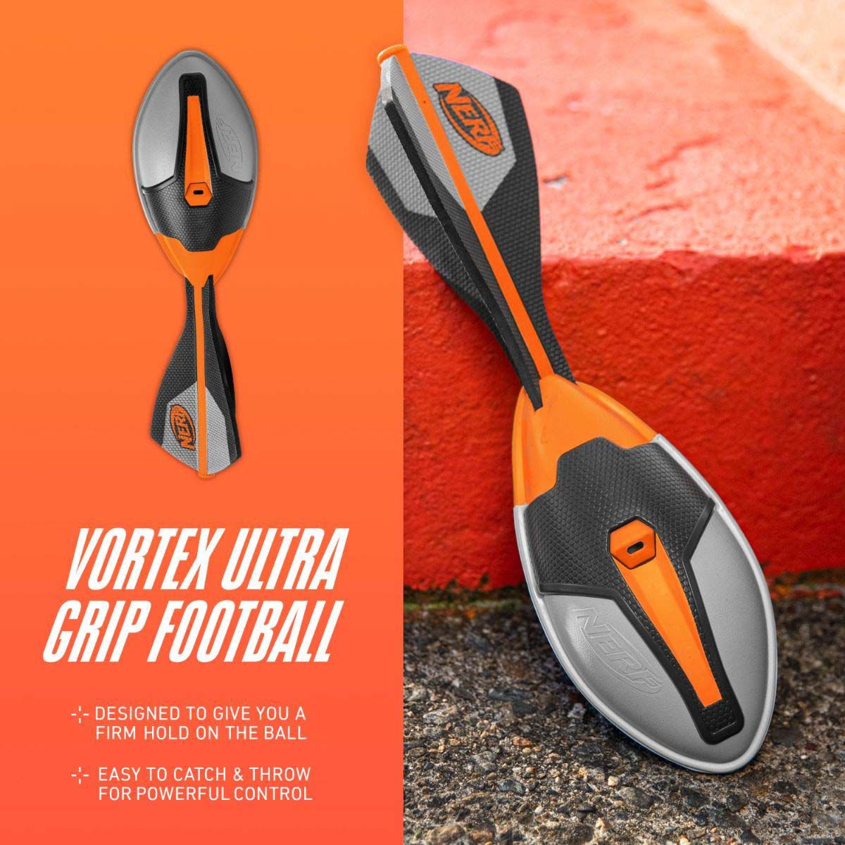 Nerf Vortex Ultimate Grip Football product image