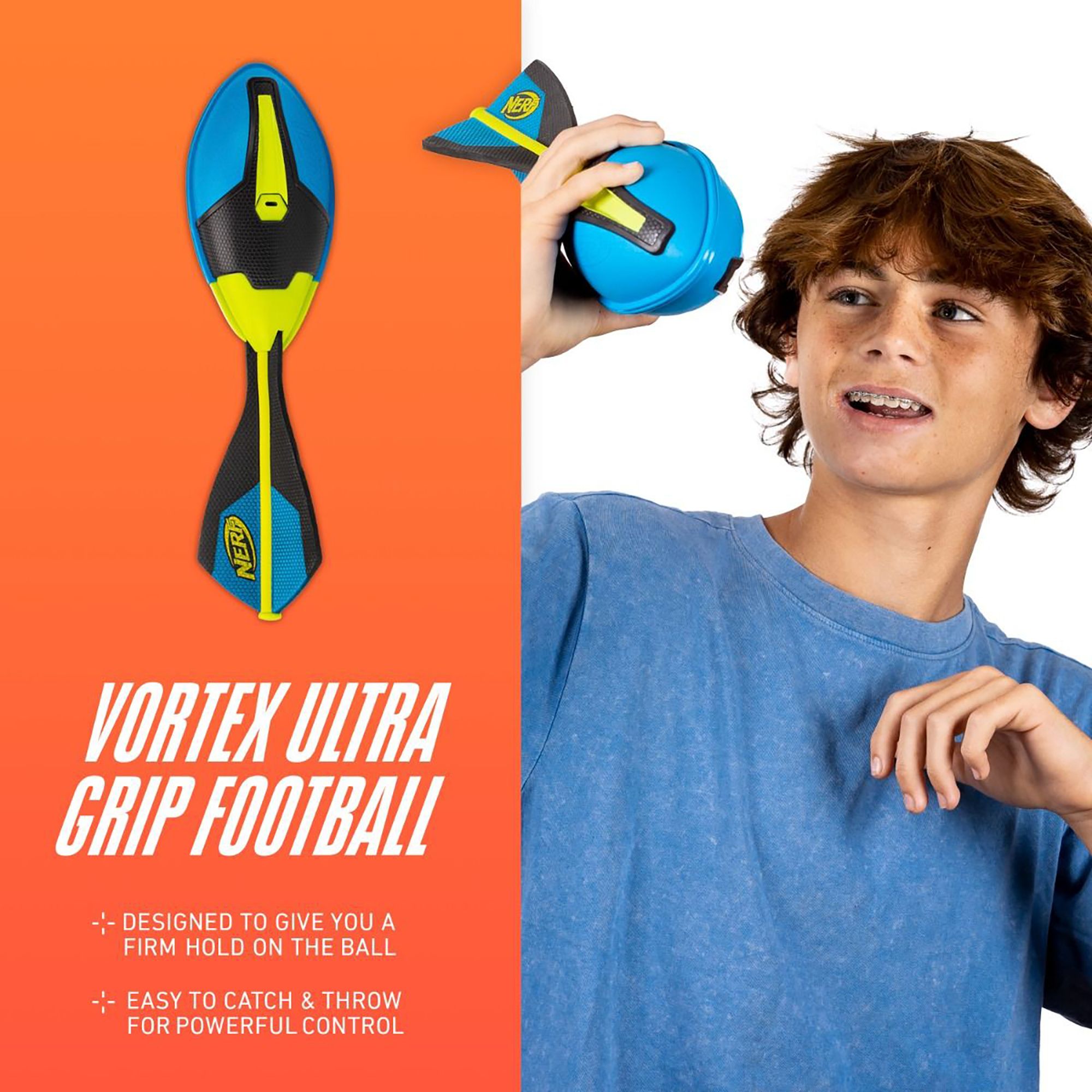 Nerf Vortex Ultra Grip Foam Football product image