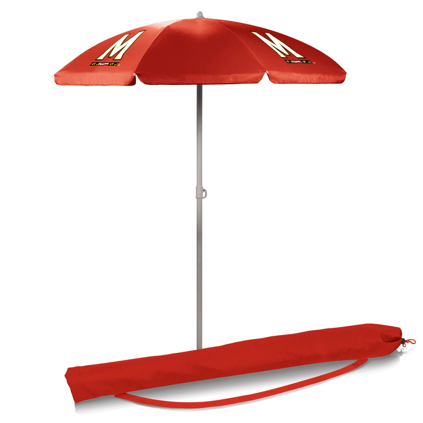 Picnic Time Maryland Terrapins 5.5ft. Beach Umbrella product image