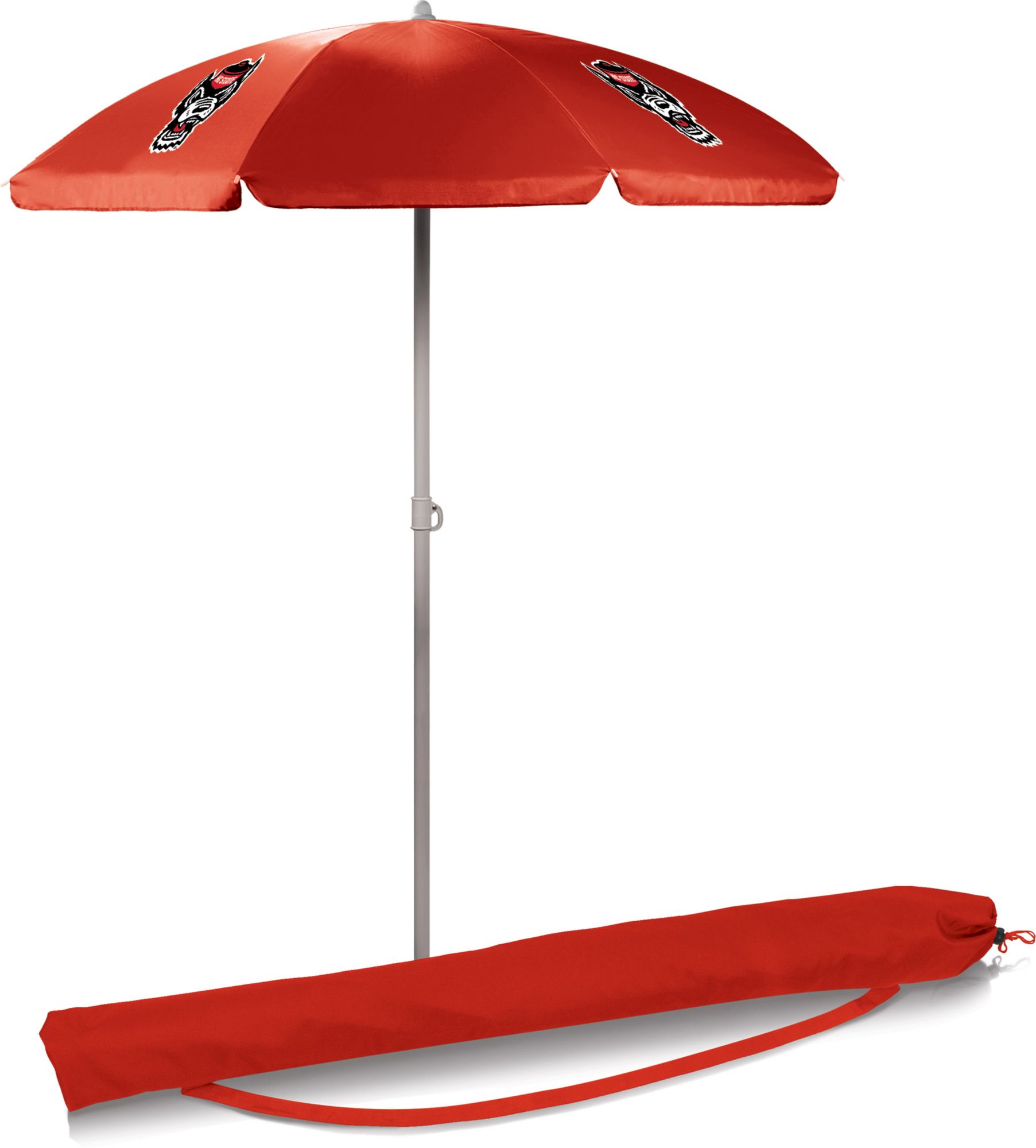 Picnic Time NC State Wolfpack 5 ½ Foot Beach Umbrella