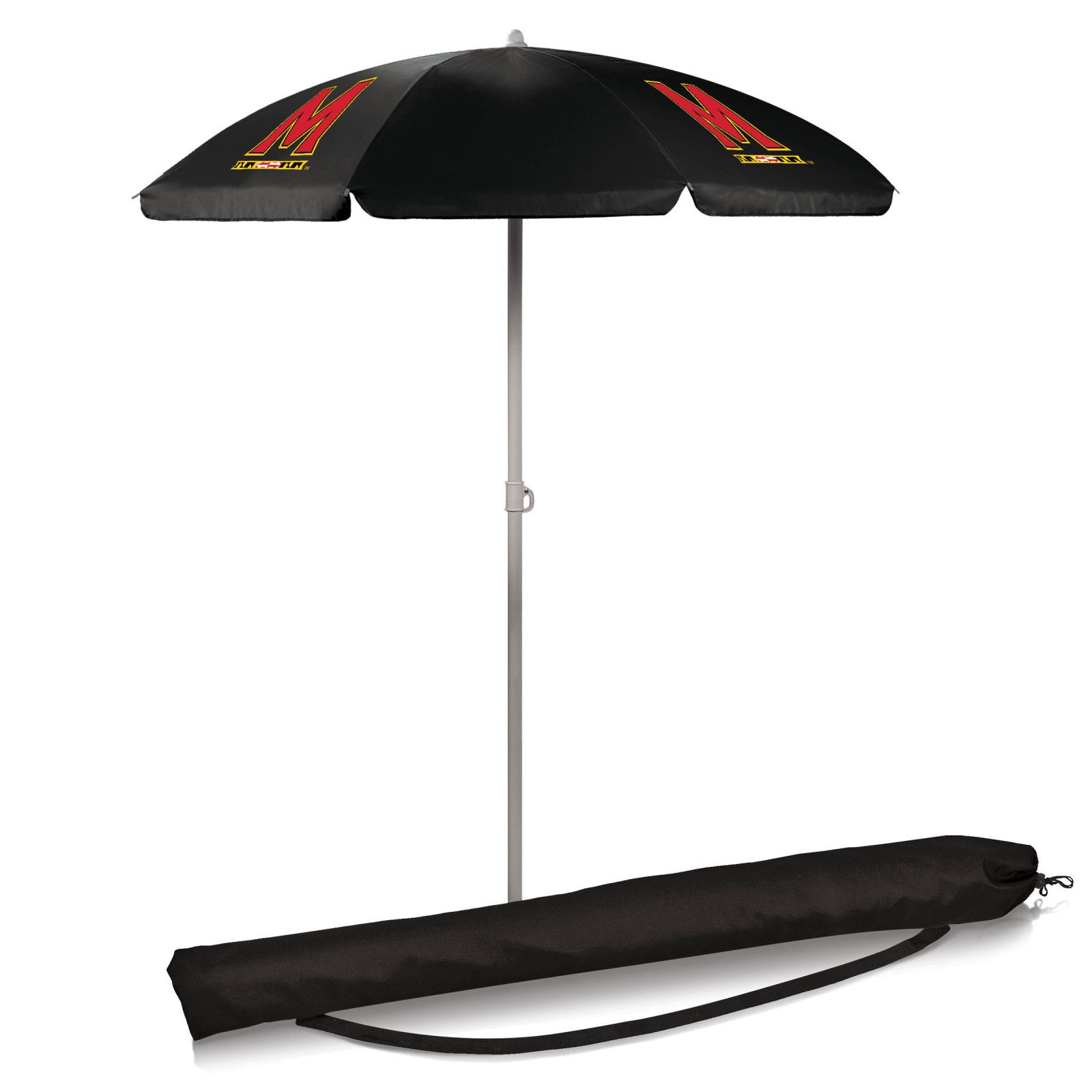 Picnic Time Maryland Terrapins 5.5ft. Beach Umbrella product image