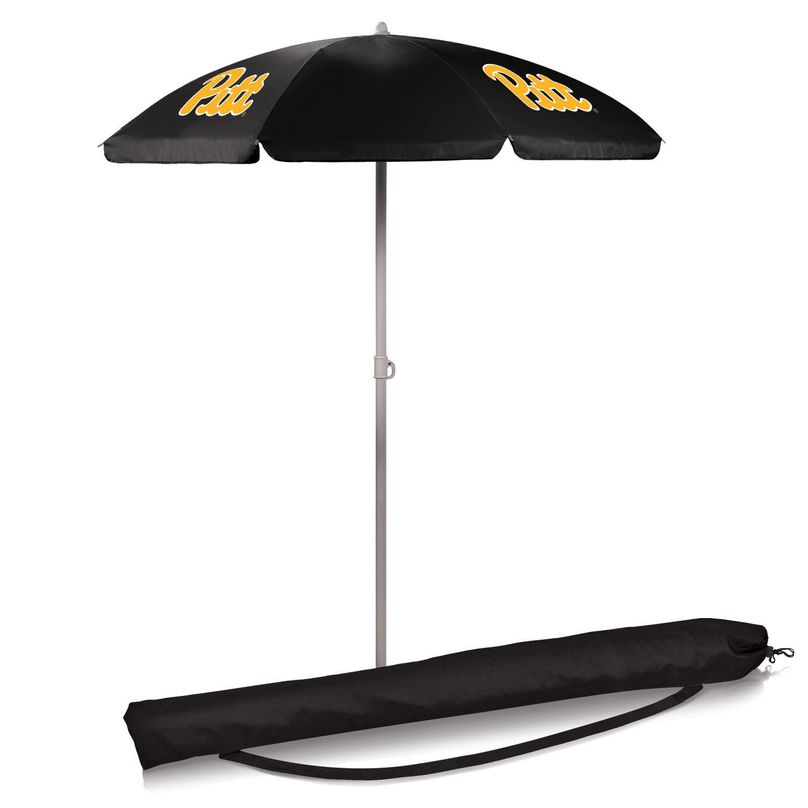 Picnic Time Pitt Panthers 5.5ft. Beach Umbrella product image