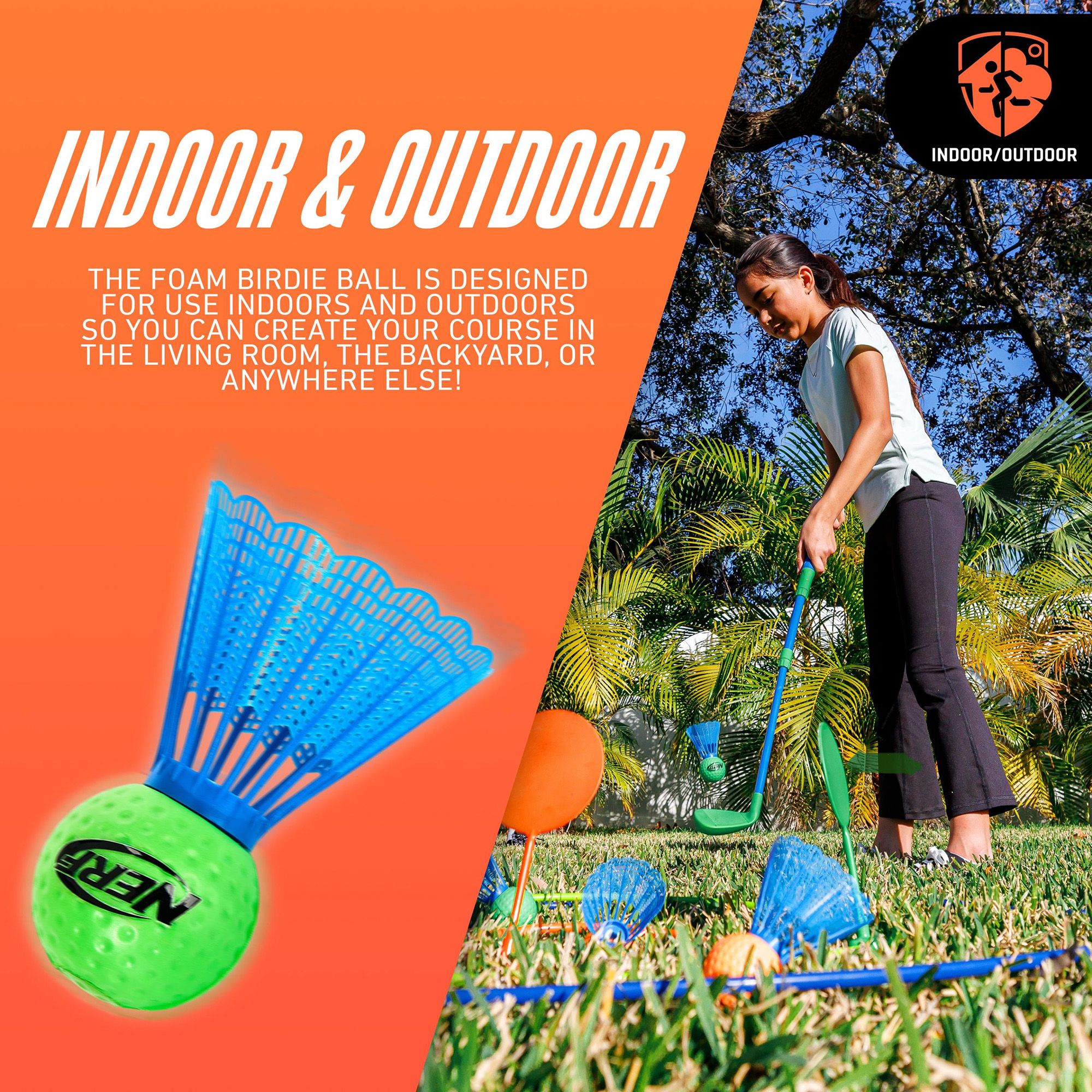 Nerf Birdie Shot Golf Game product image