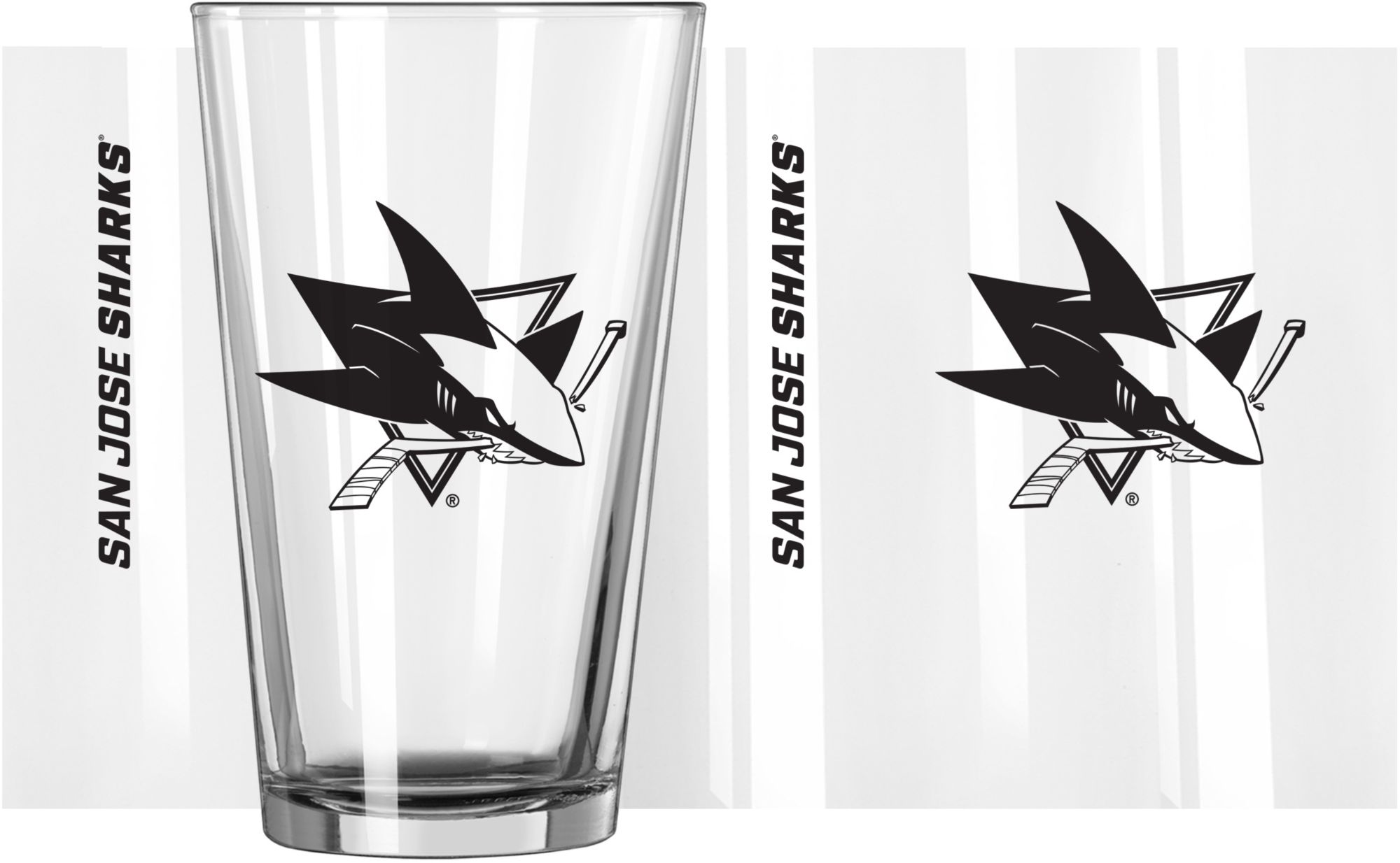 Logo Brands San Jose Sharks Gameday 16oz. Pint Glass