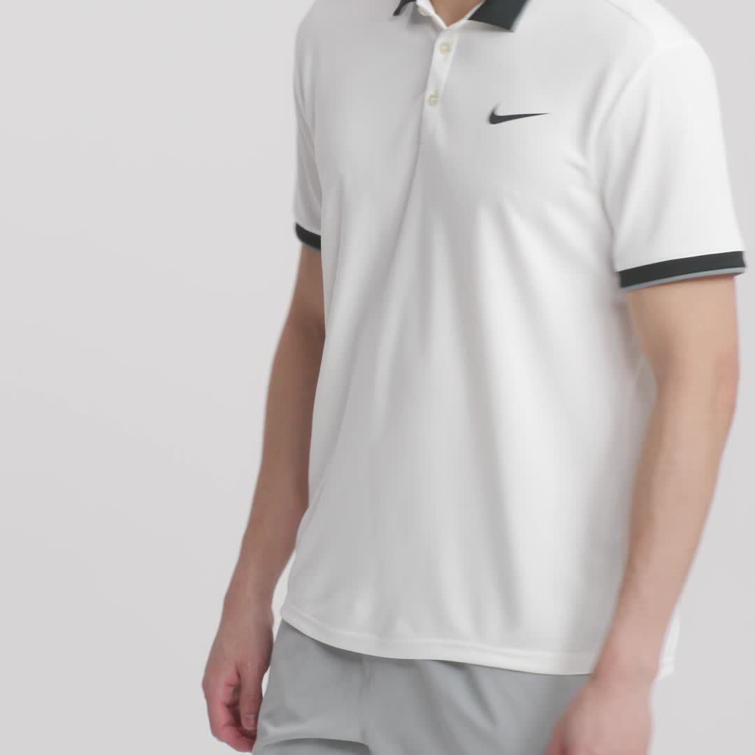 nike court dry polo