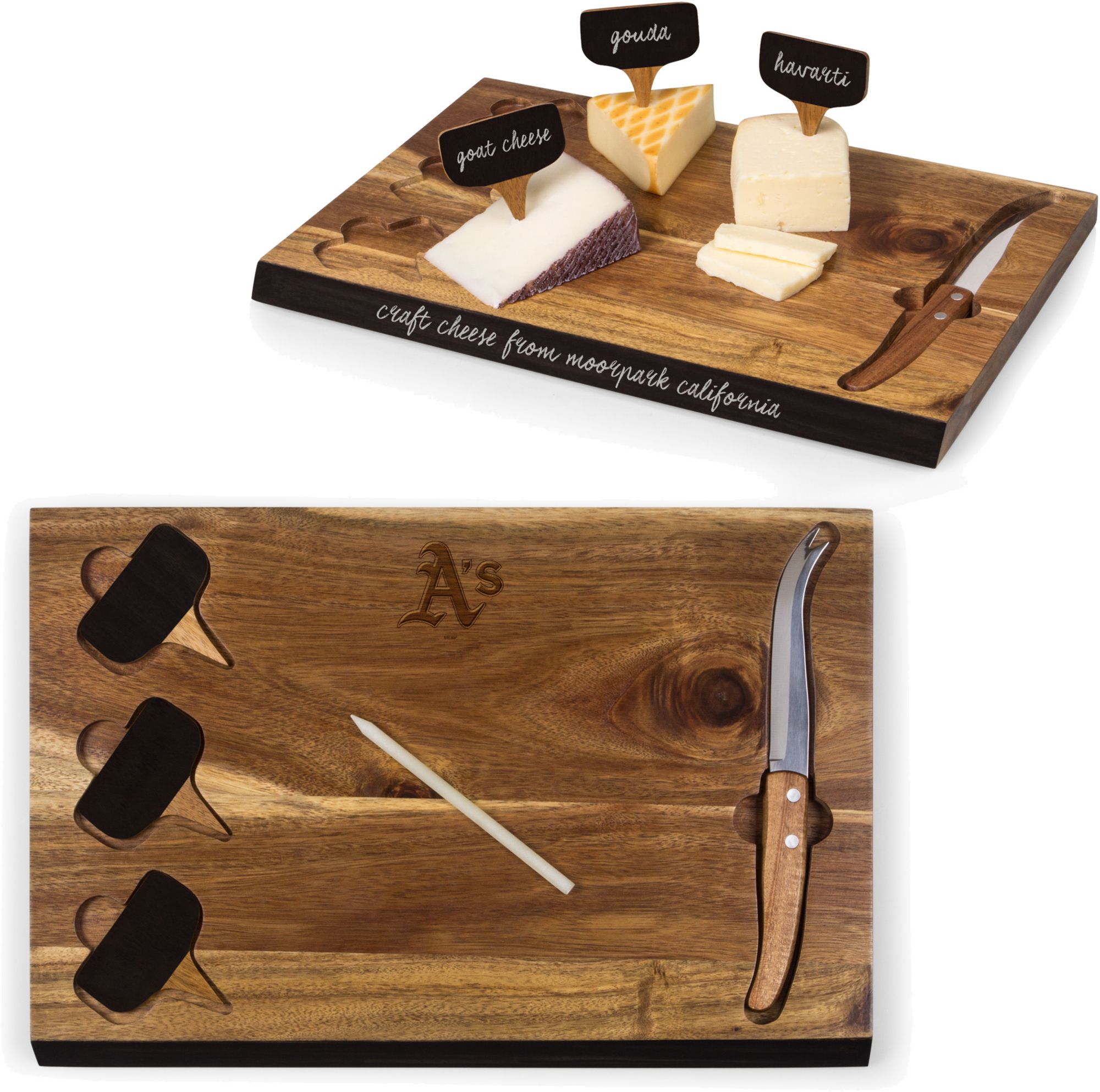 Picnic Time Athletics Delio Cutting Board and Knife Set product image
