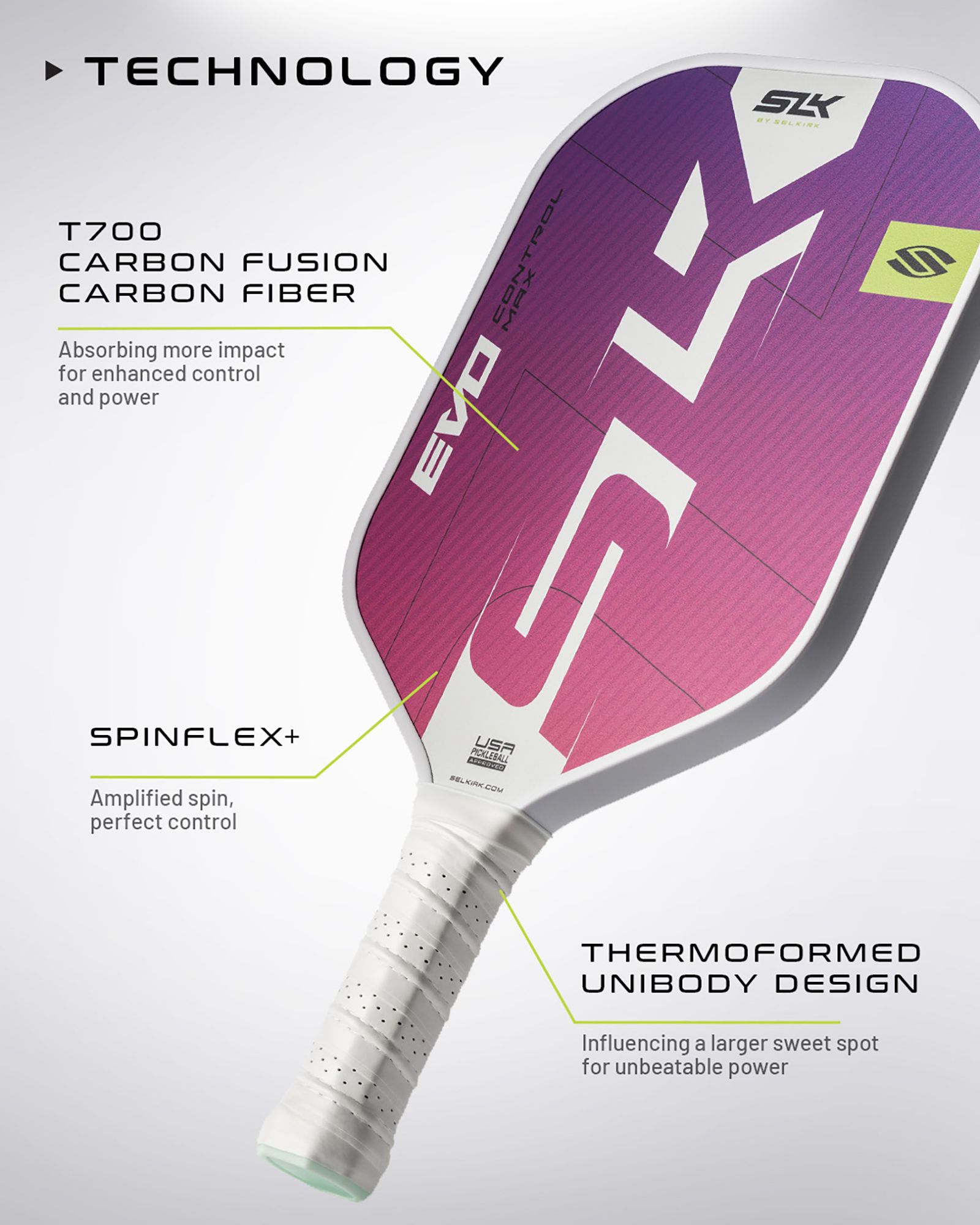 Selkirk SLK EVO Control XL Pickleball Paddle product image