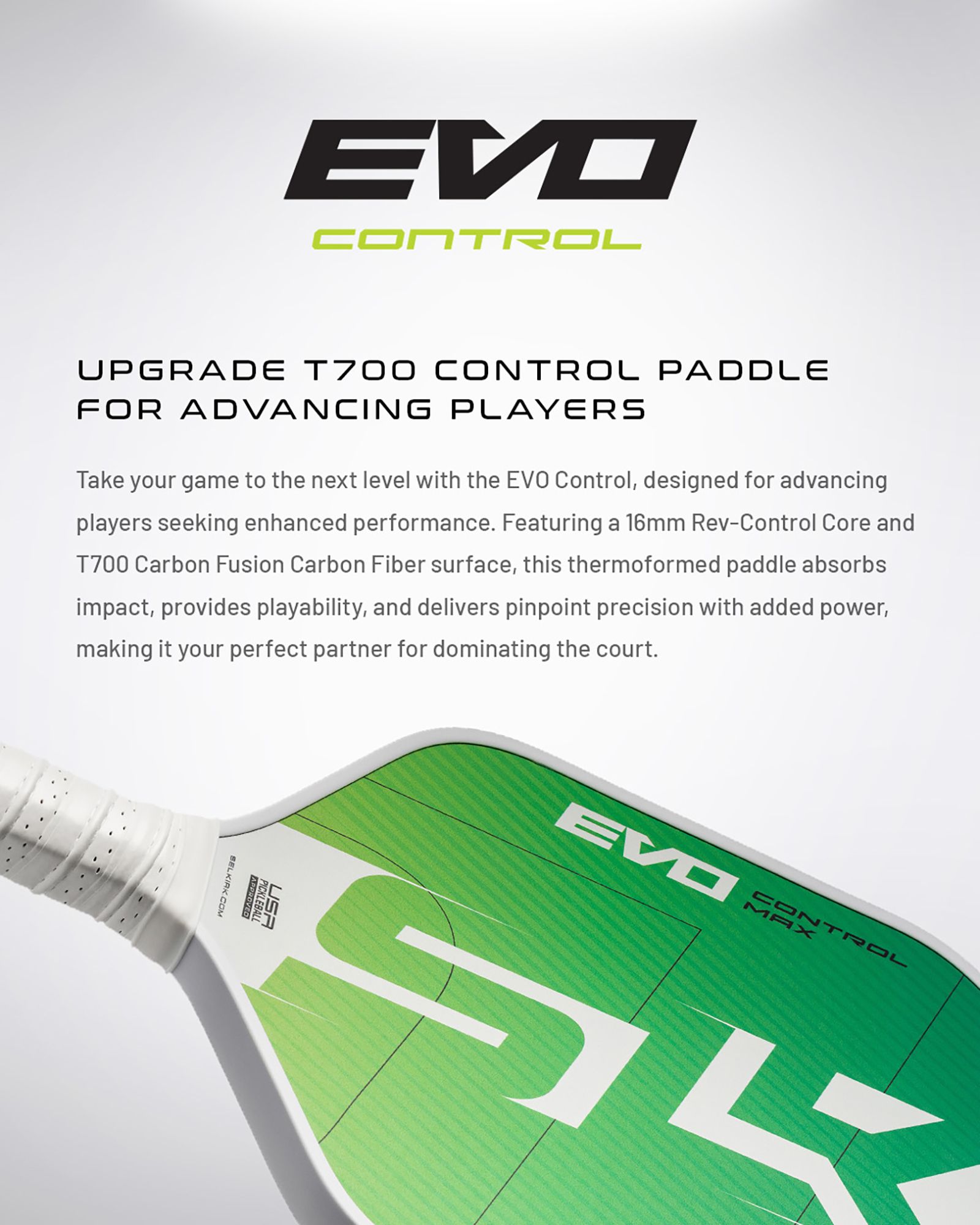 Selkirk SLK EVO Control XL Pickleball Paddle product image