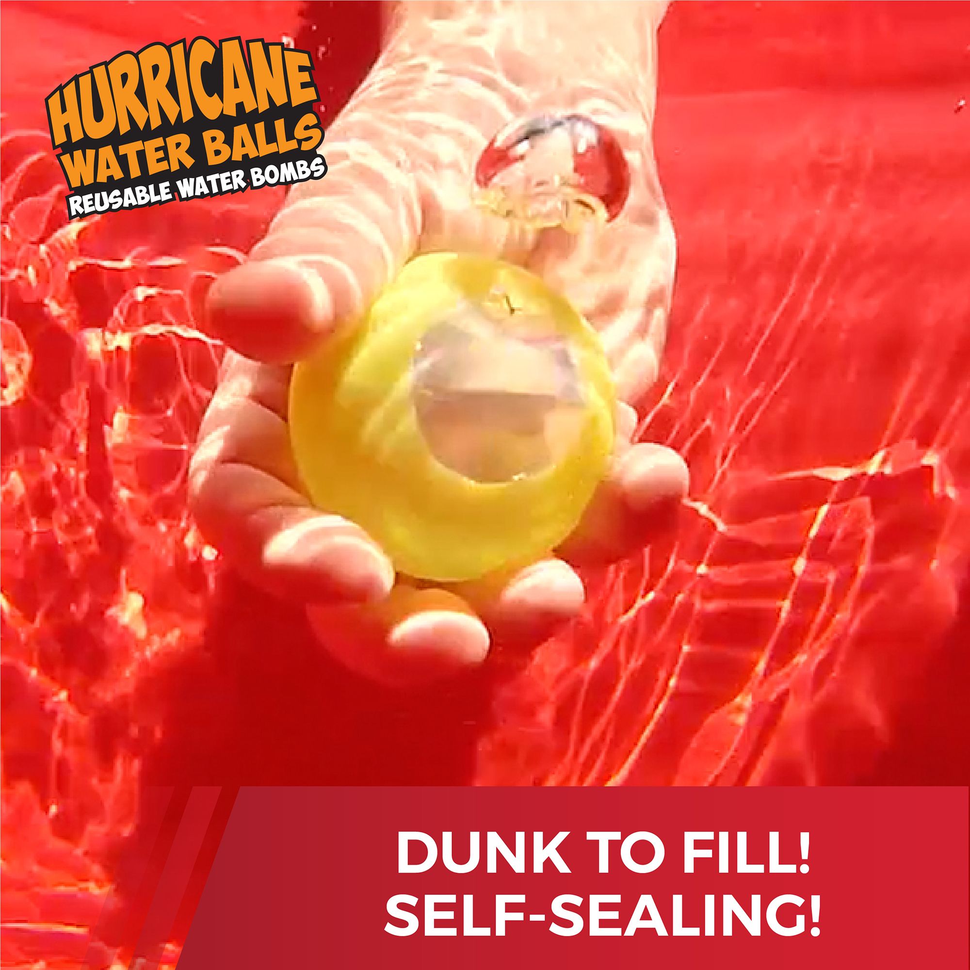 Prime Time Toys Hurricane Reusable Silicone Water Balls for Kids – 3 Pack product image