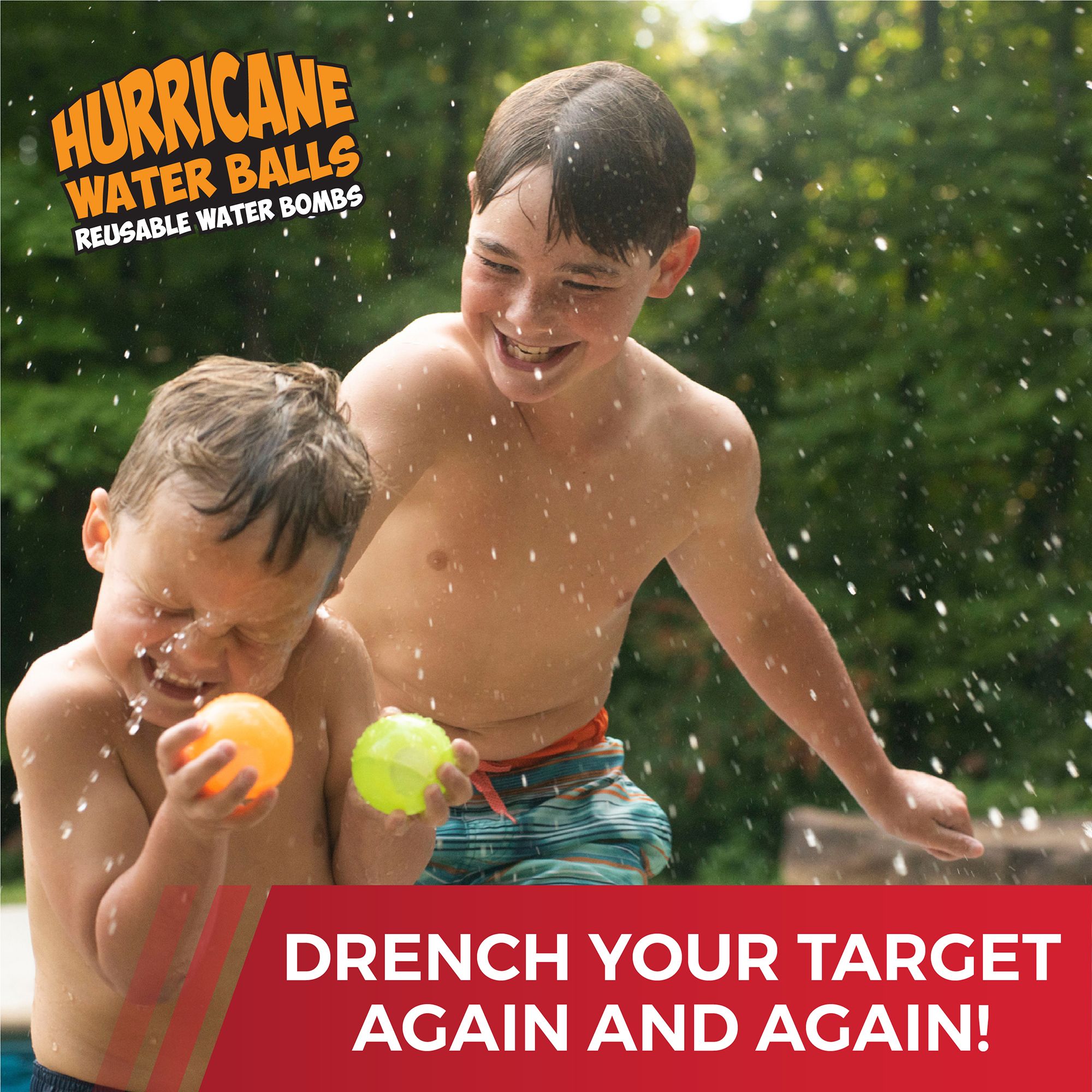 Prime Time Toys Hurricane Reusable Silicone Water Balls for Kids – 3 Pack product image