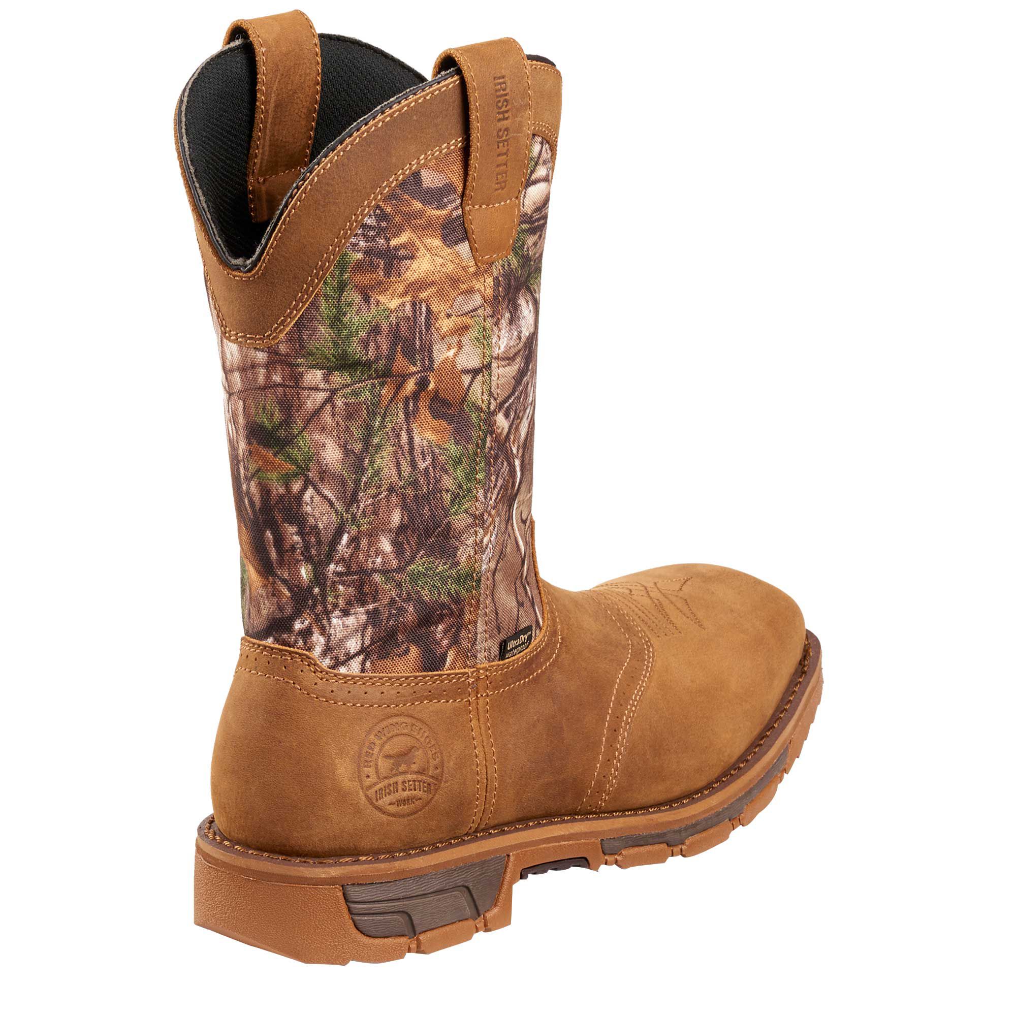 irish setter square toe work boots