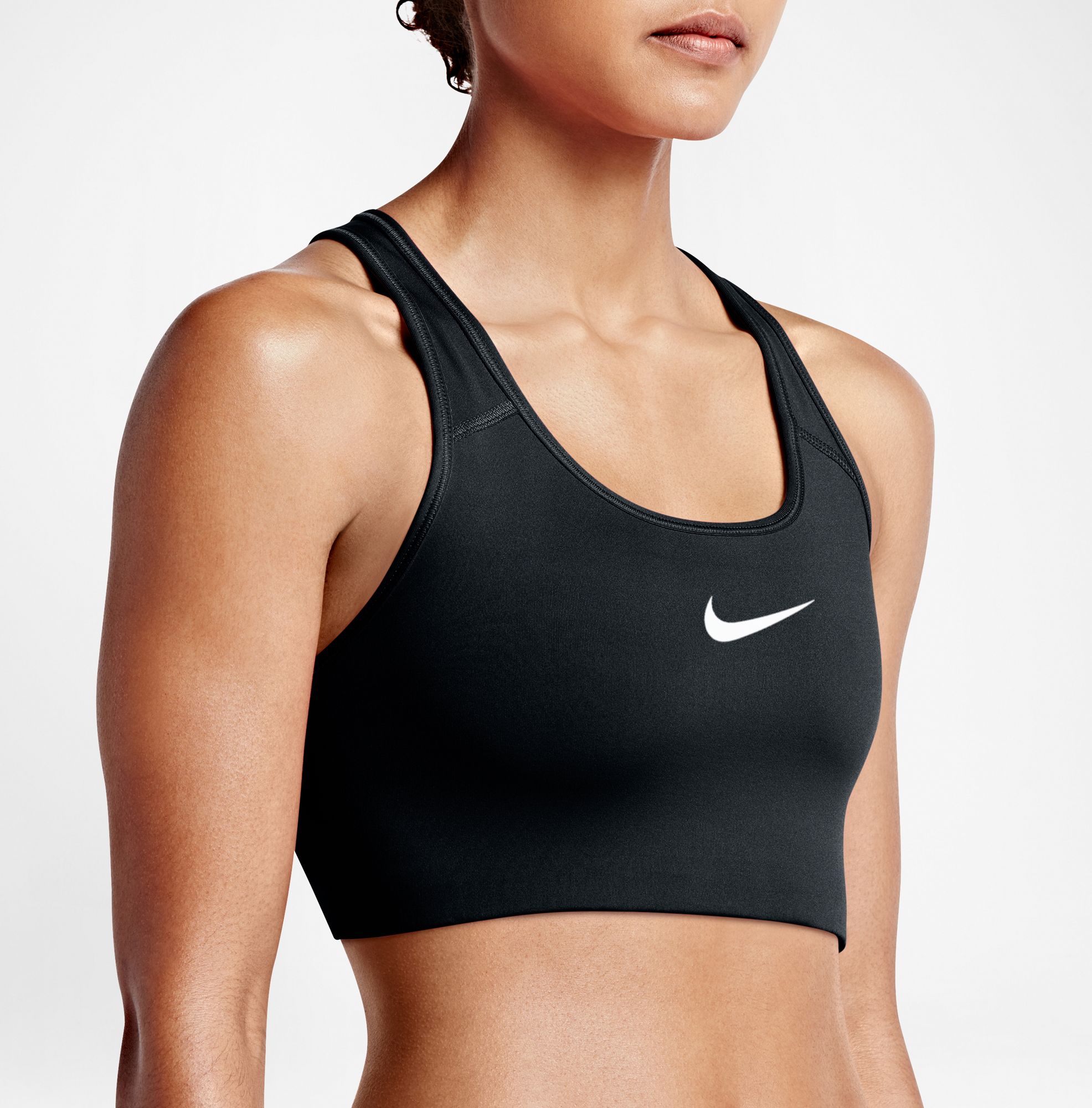 nike women's pro classic swoosh compression sports bra