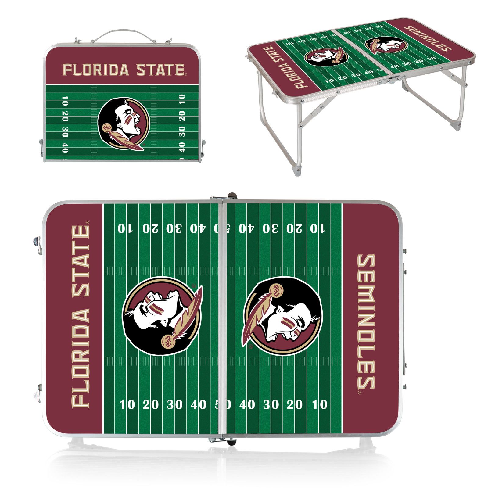 Picnic Time Florida State Seminoles Folding Mini Table product image