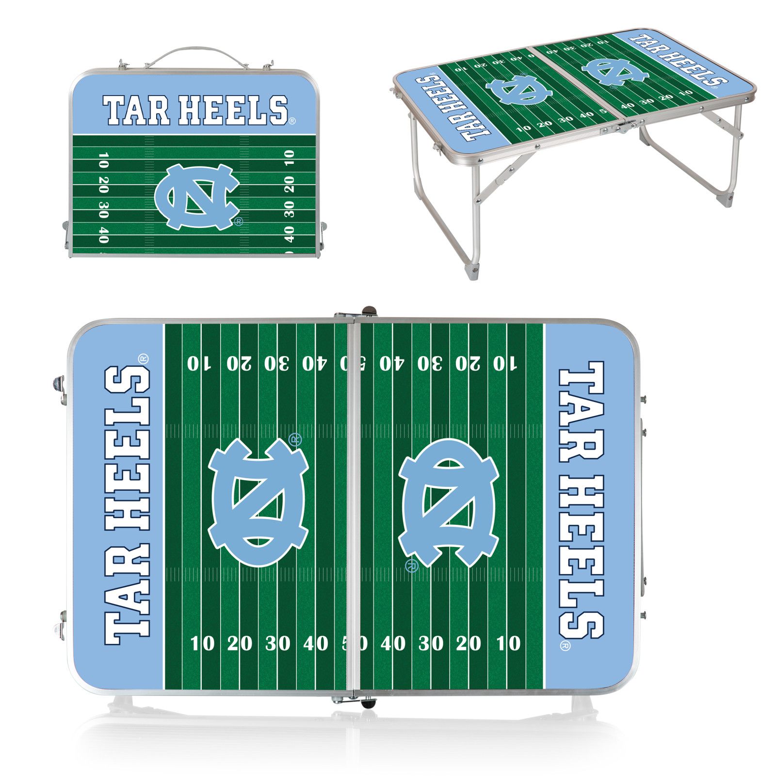 Picnic Time North Carolina Tar Heels Folding Mini Table product image