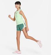 Nike Dri-FIT Tempo Big Kids/ Girls Running Shorts Size XL Light Blue Floral  NWT