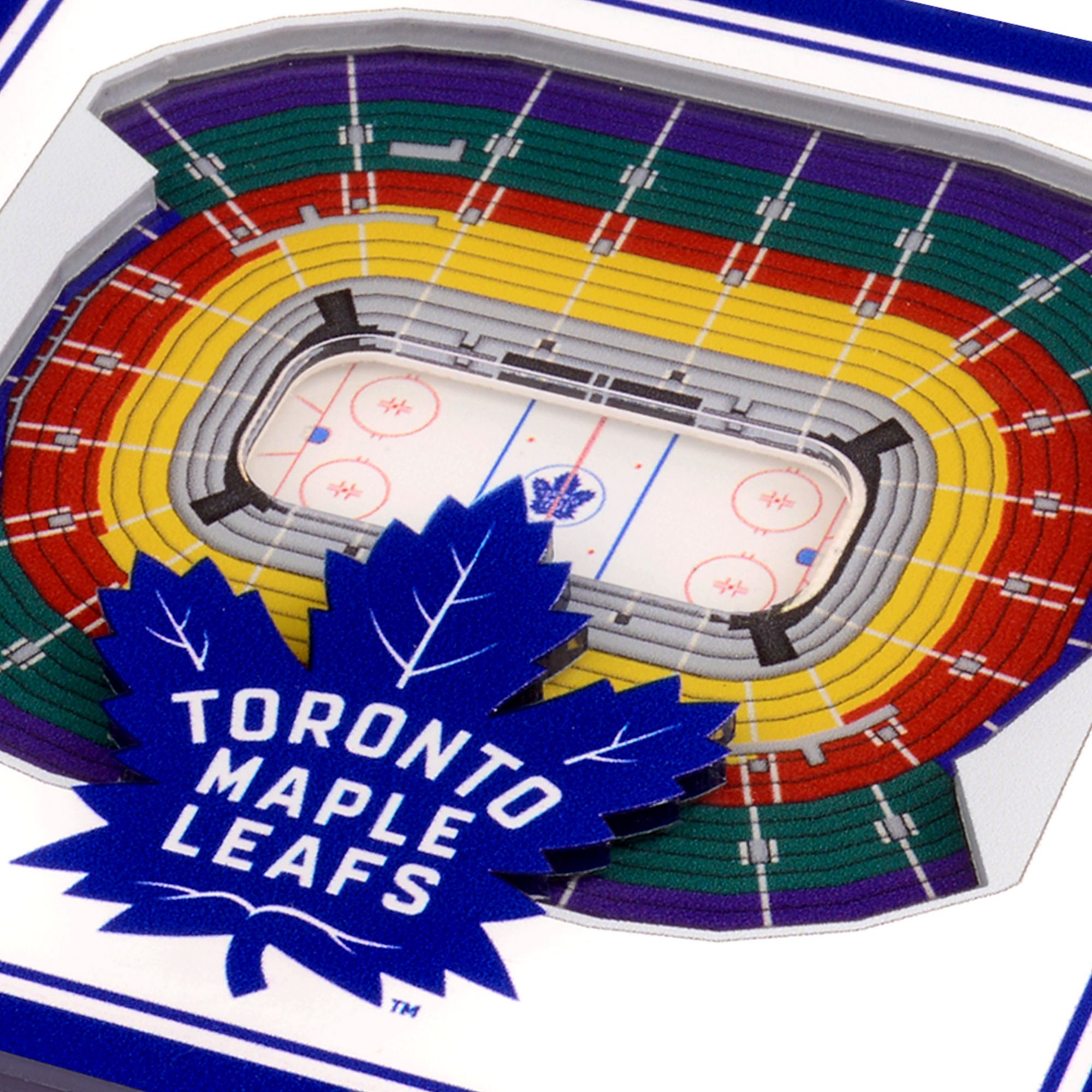 YouTheFan Toronto Maple Leafs Stadium View Coaster Set product image