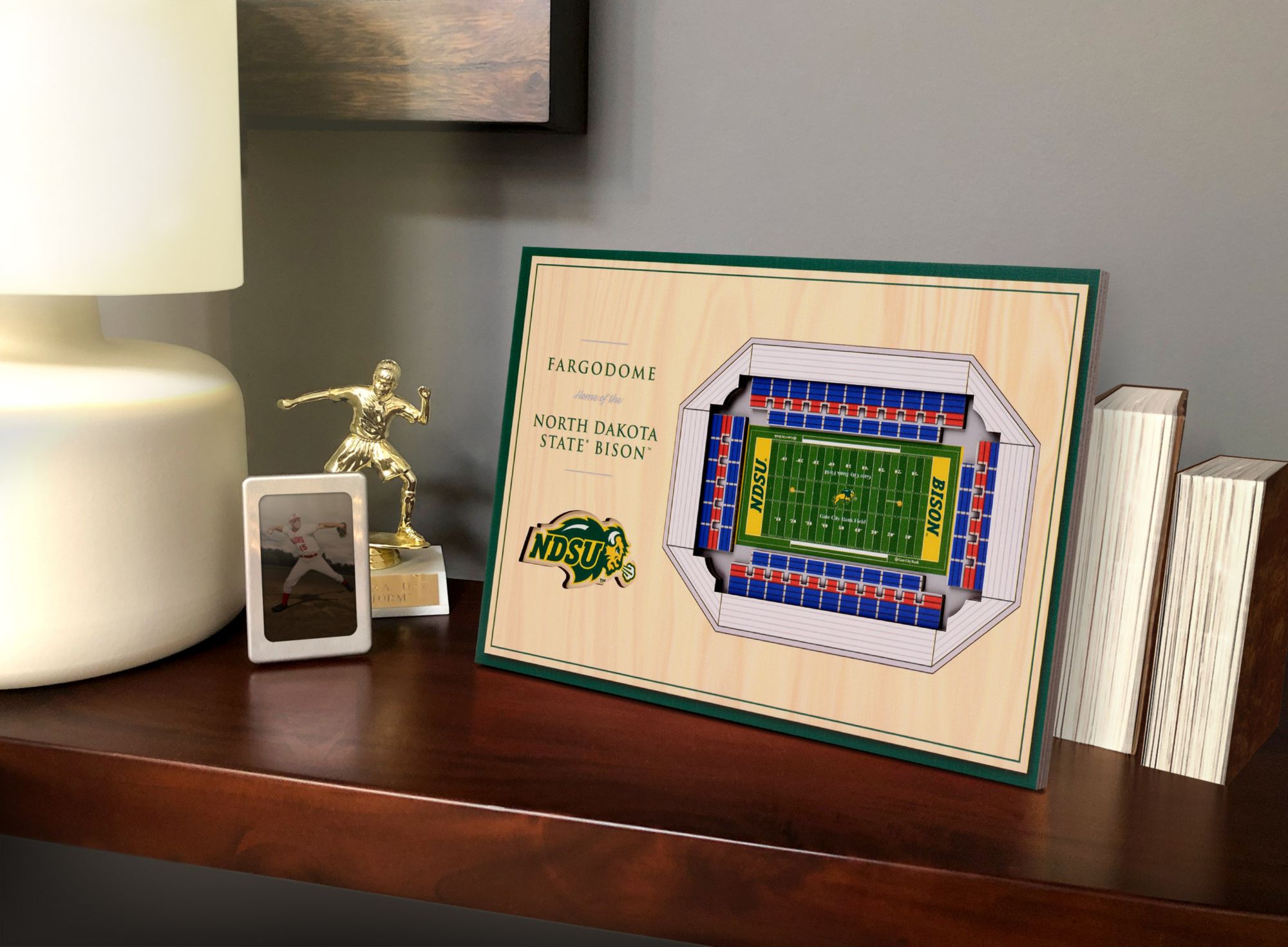You the Fan North Dakota State Bison Stadium Views Desktop 3D Picture product image