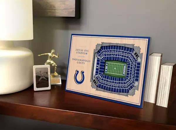 You the Fan Indianapolis Colts Stadium Views Desktop 3D Picture