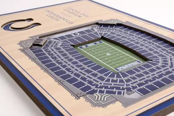 You the Fan Indianapolis Colts Stadium Views Desktop 3D Picture