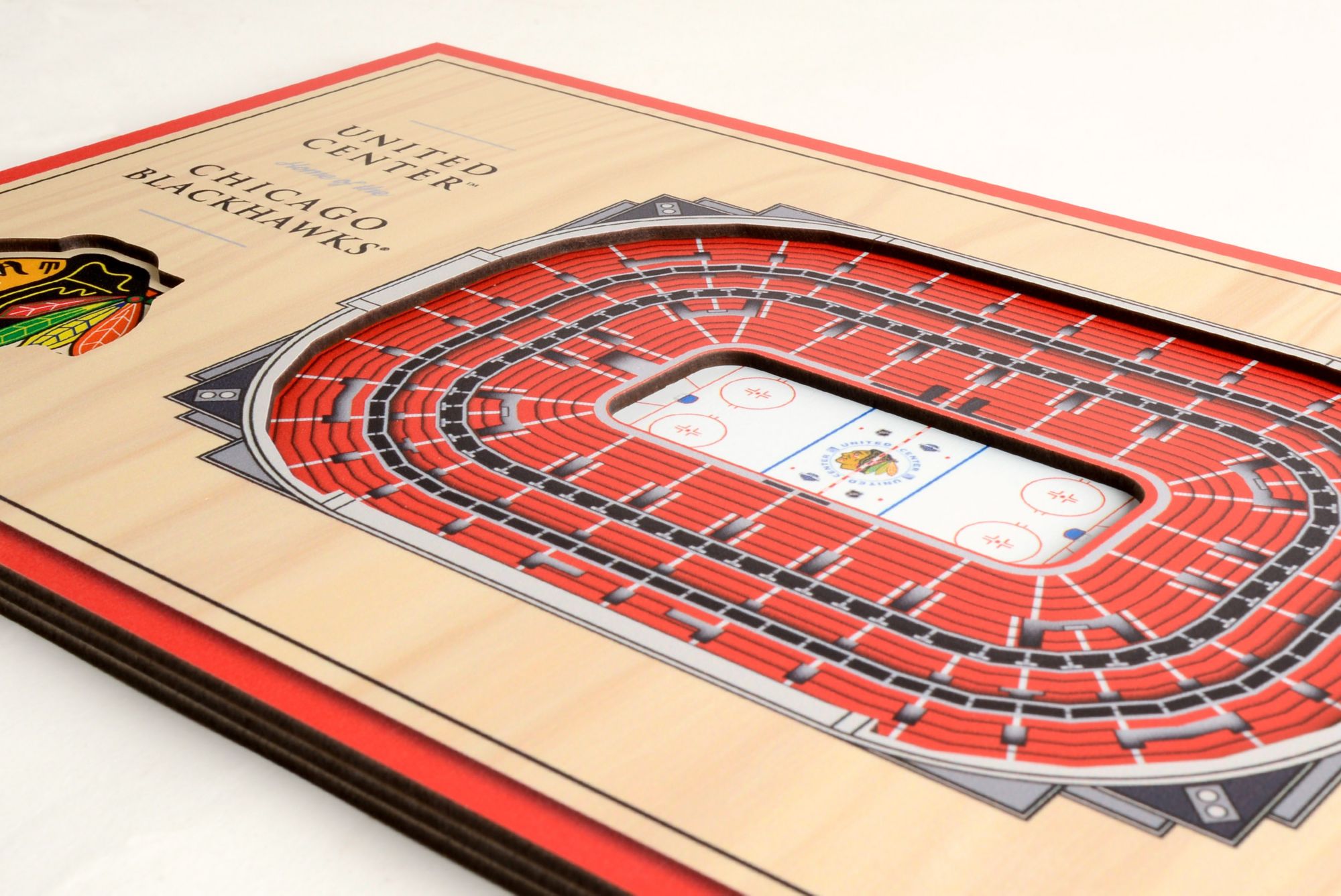 YouTheFan Chicago Blackhawks Stadium Views Desktop 3D Picture product image