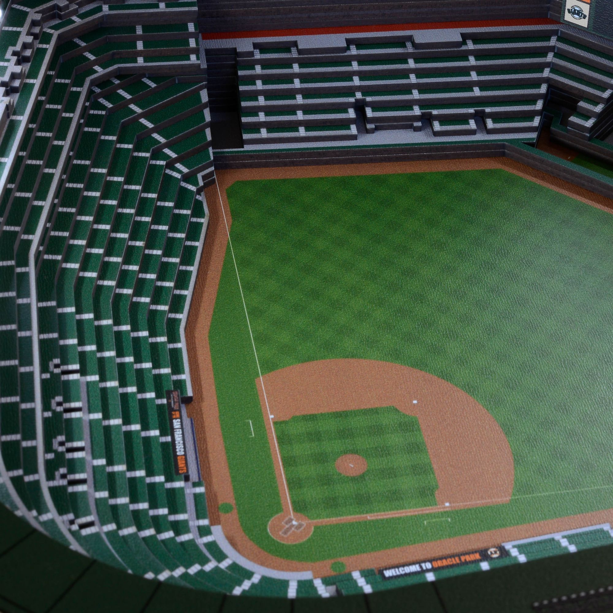 You The Fan San Francisco Giants 25-Layer Stadium Views Lighted End Table product image