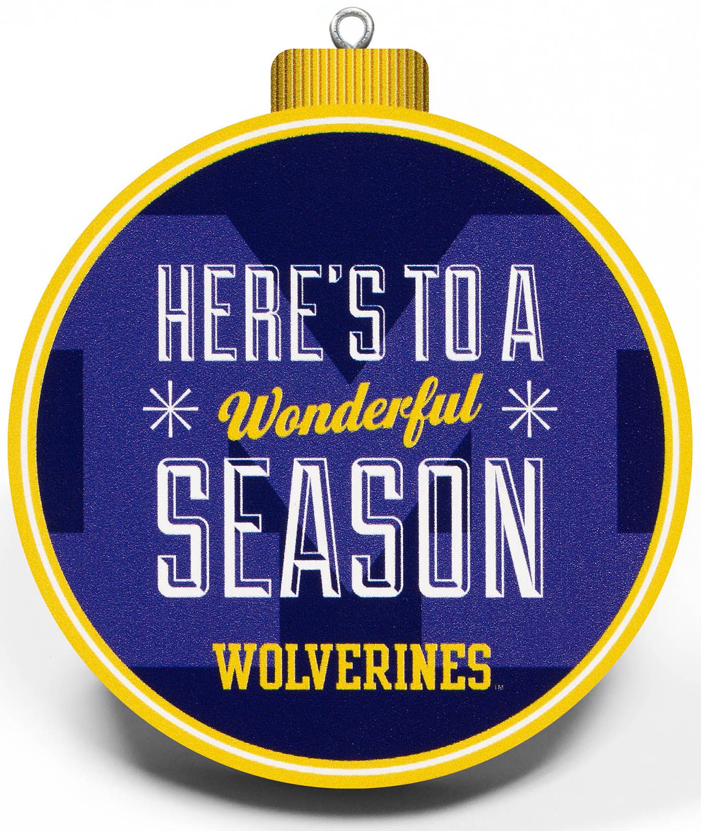 YouTheFan Michigan Wolverines 3D StadiumView Ornament product image
