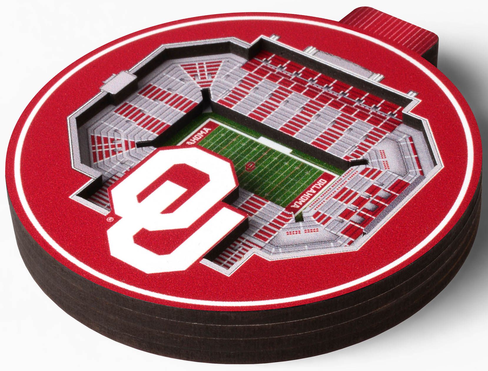 YouTheFan Oklahoma Sooners 3D StadiumView Ornament product image