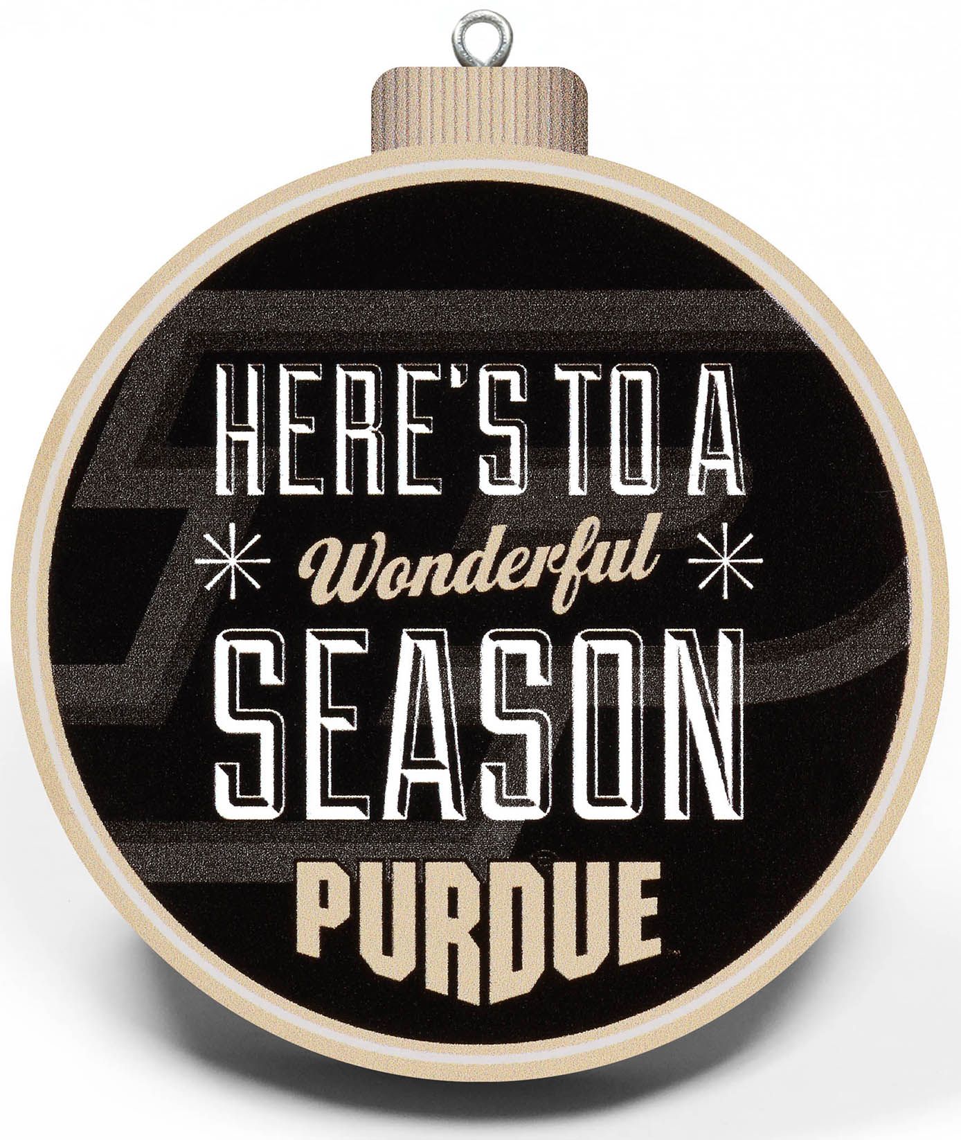 YouTheFan Purdue Boilermakers 3D StadiumView Ornament