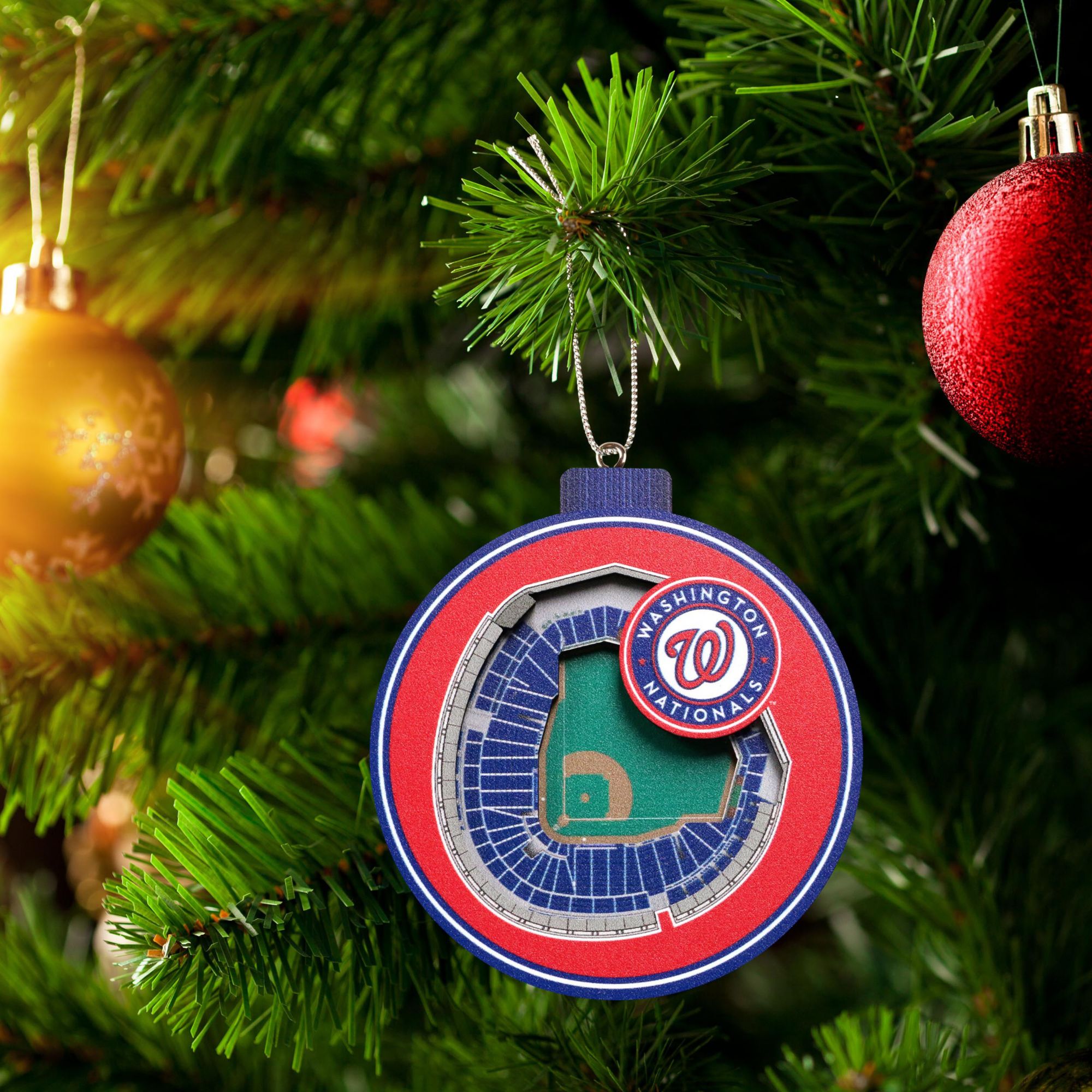 You The Fan Washington Nationals 3D Stadium Ornament