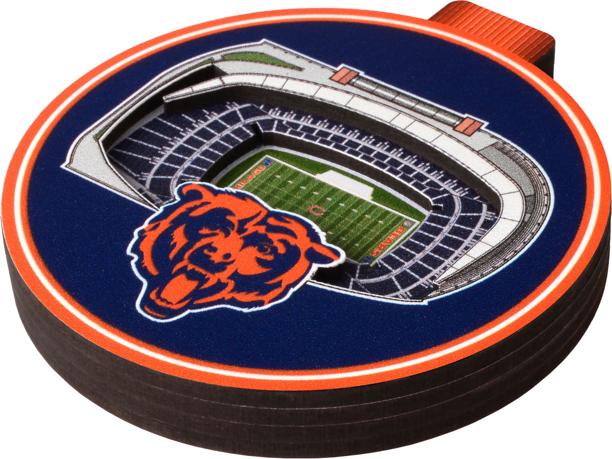 You The Fan Chicago Bears 3D Stadium Ornament