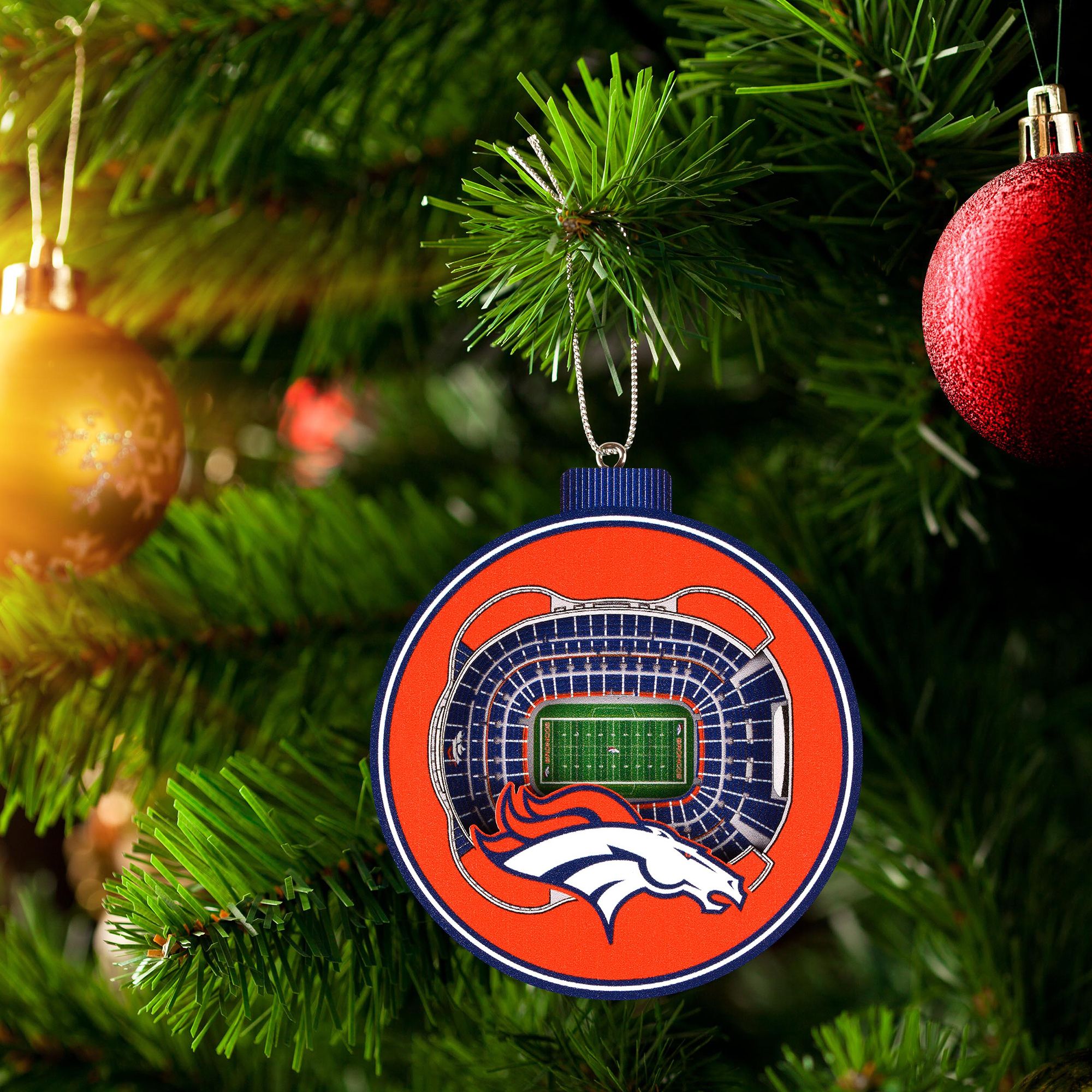 You The Fan Denver Broncos 3D Stadium Ornament product image