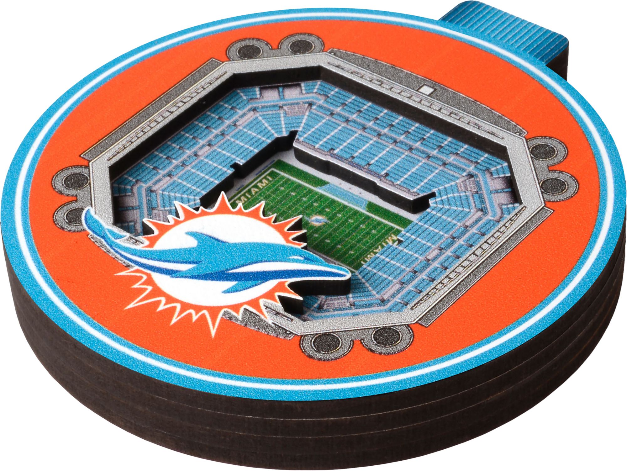 You The Fan Miami Dolphins 3D Stadium Ornament product image