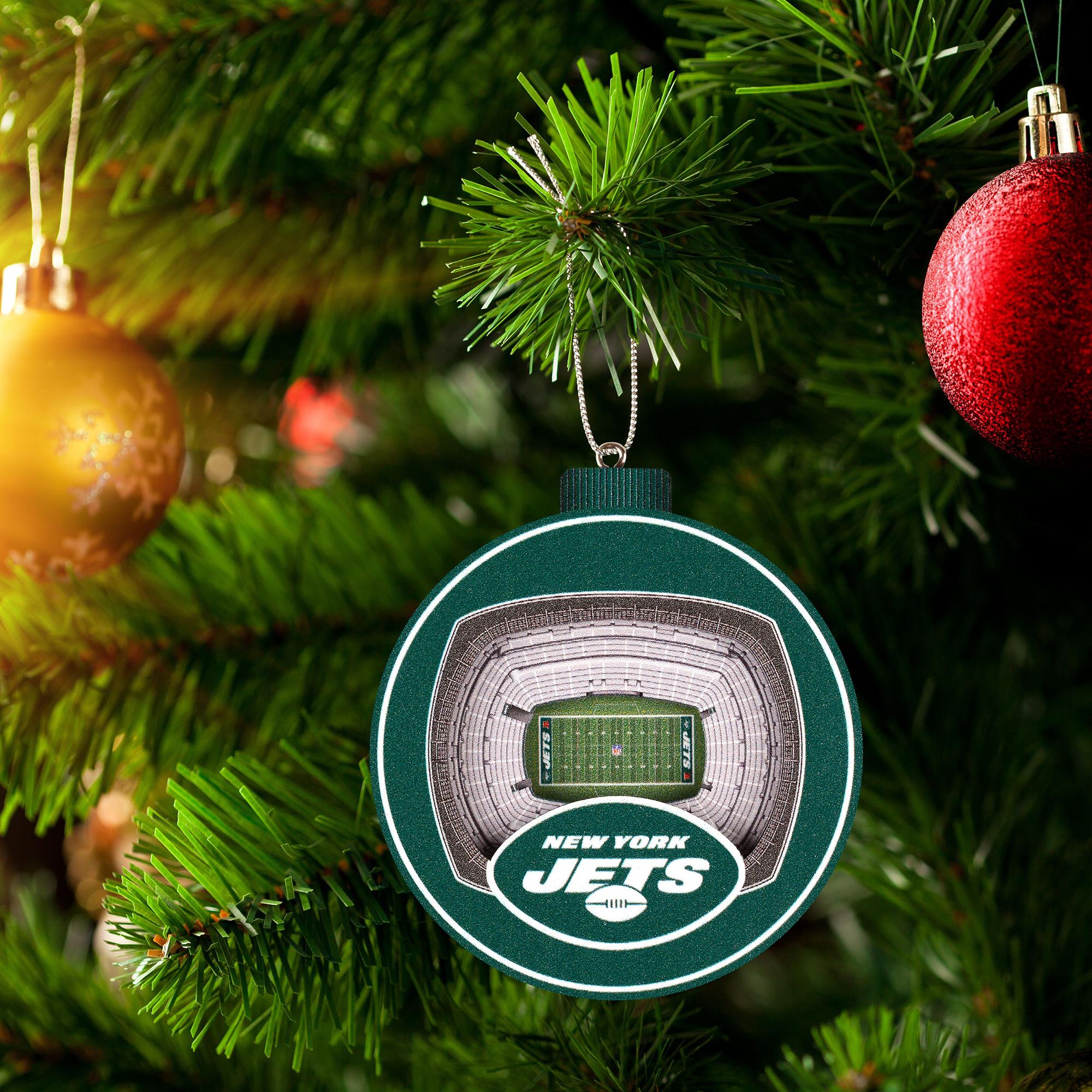 You The Fan New York Jets 3D Stadium Ornament product image