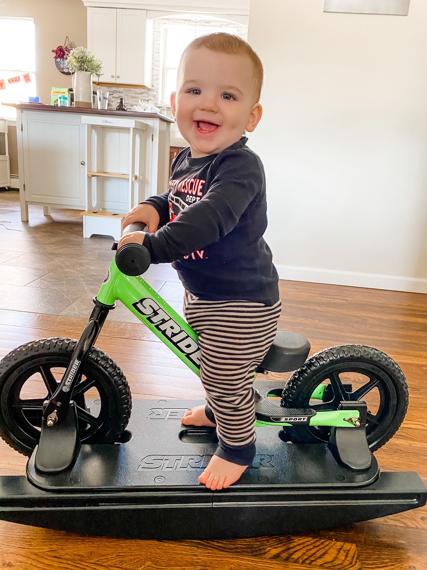 STRIDER Sport 2-in-1 12" Balance Bike and Rocking Base product image