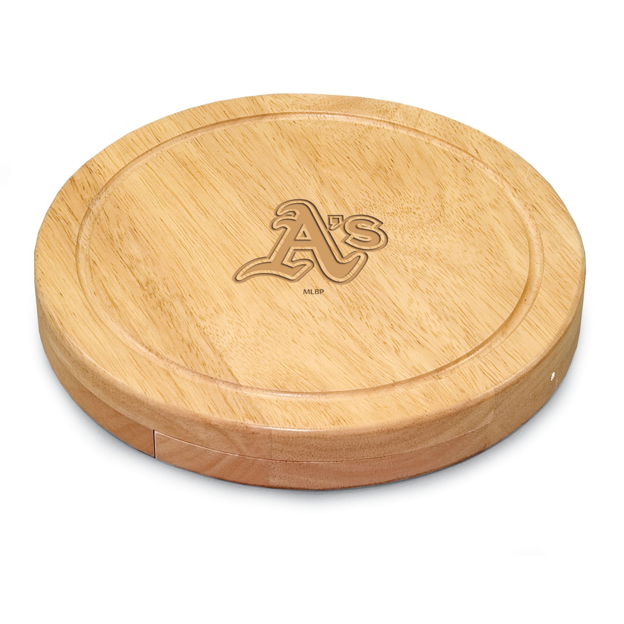 Picnic Time Oakland Athletics Circo Cheese Board and Knife Set