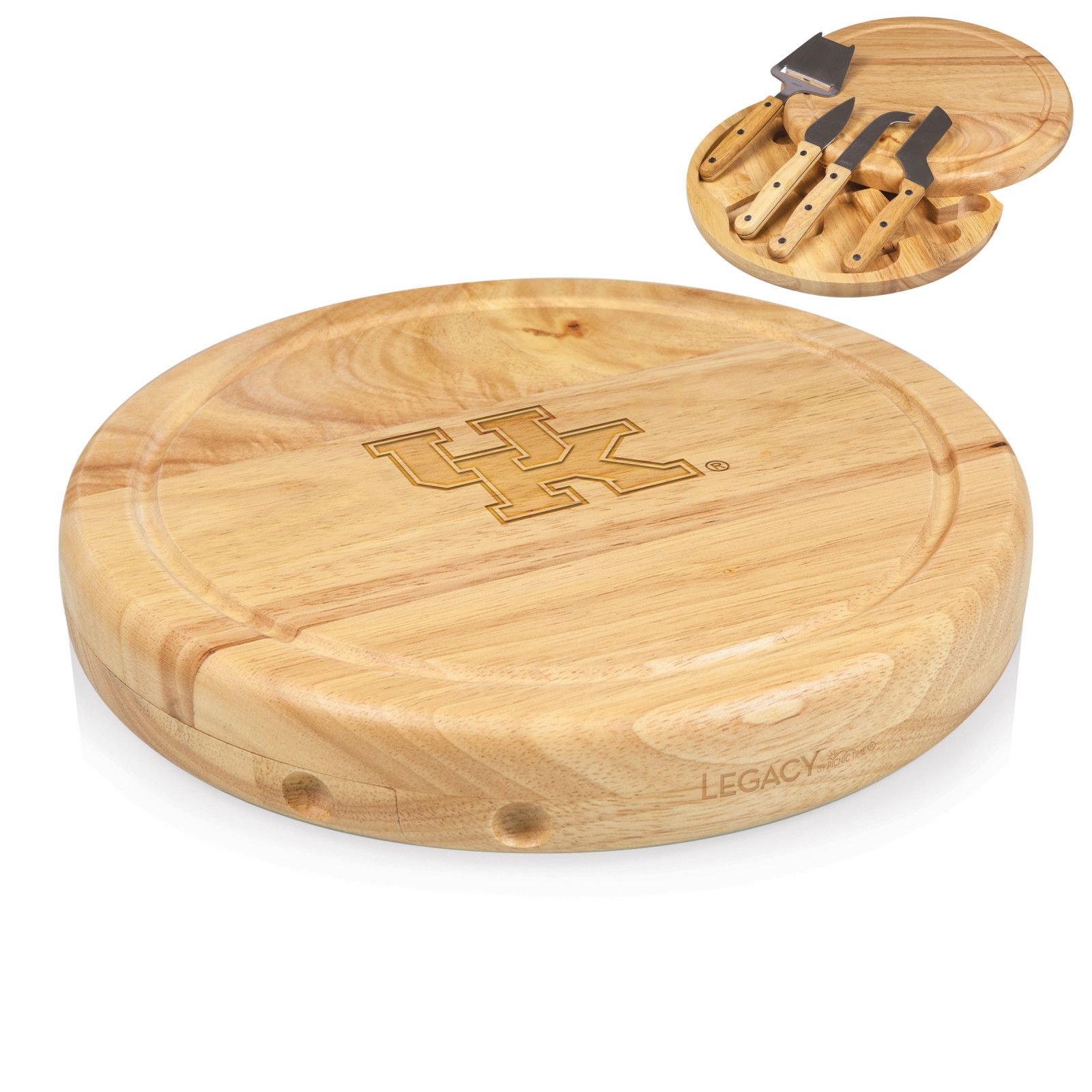 Picnic Time Kentucky Wildcats Circo Cheese Board and Tools product image