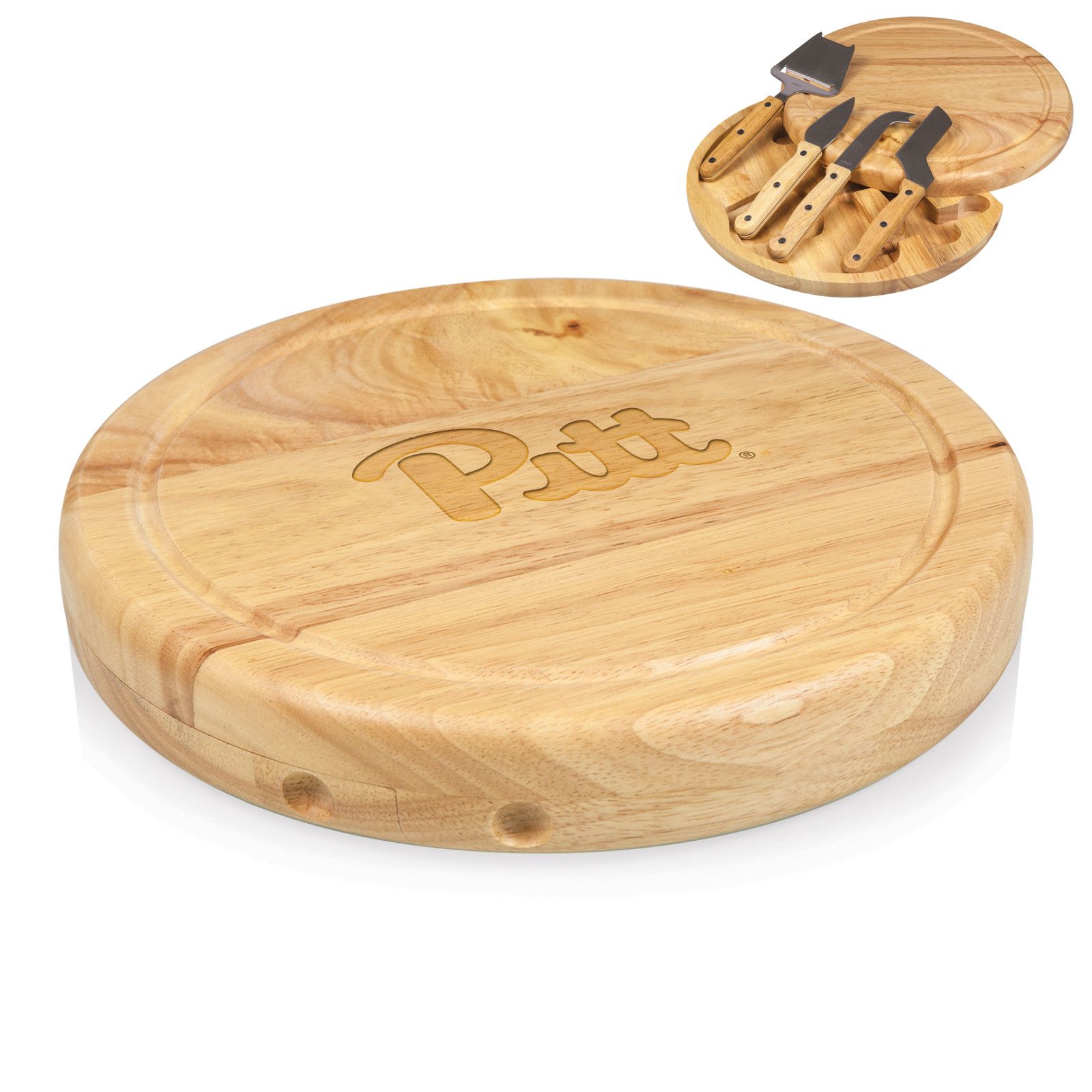 Picnic Time Pitt Panthers Circo Cheese Board and Tools product image