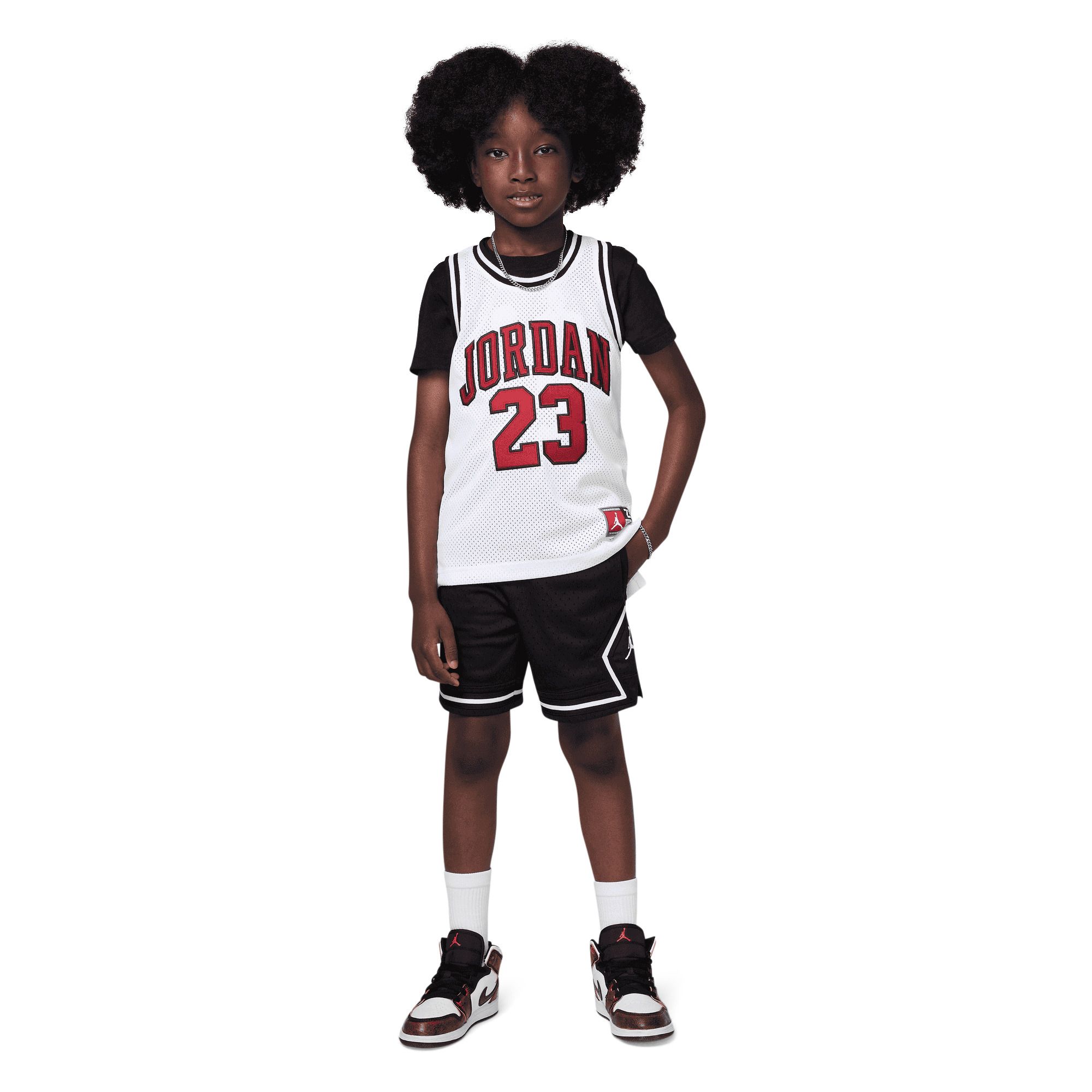 Jordan Little Kids' Dri-FIT Sport Diamond Shorts product image