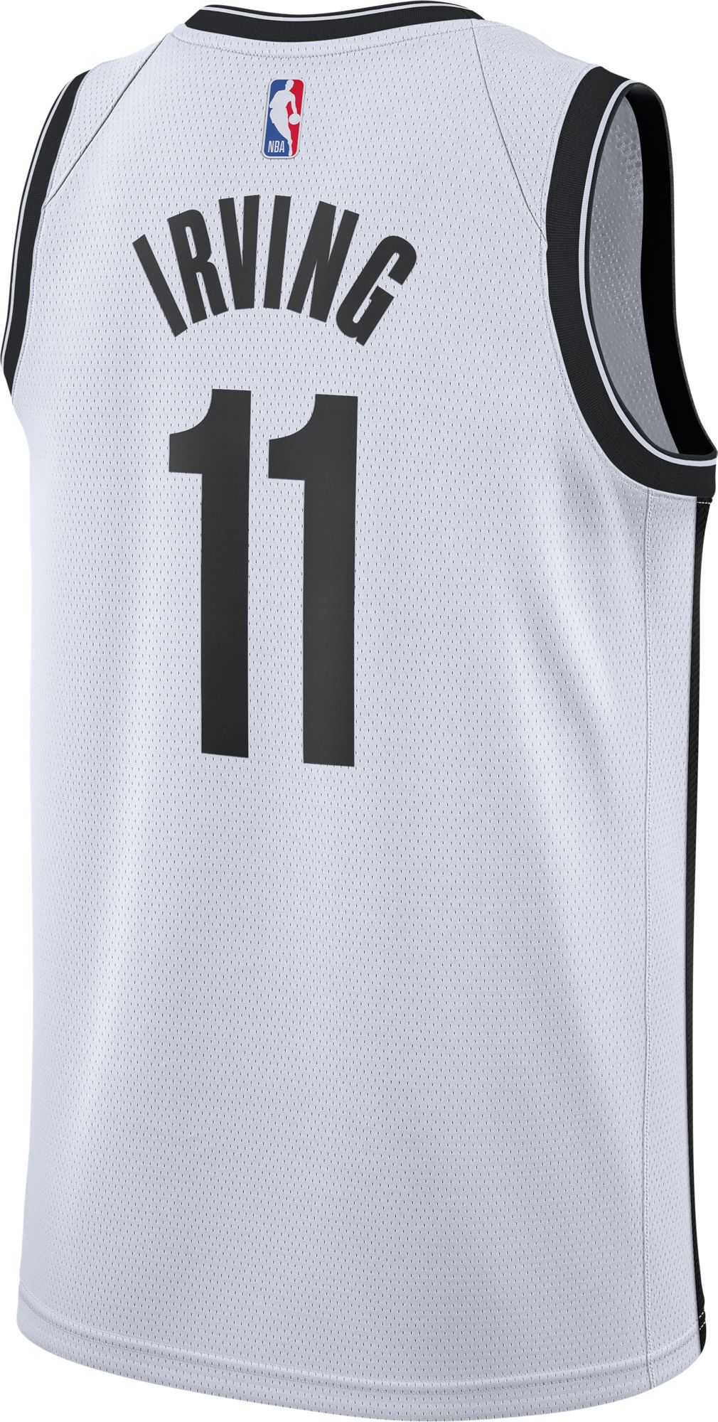 Nike Men's Brooklyn Nets Kyrie Irving #11 White Dri-FIT Swingman Jersey product image