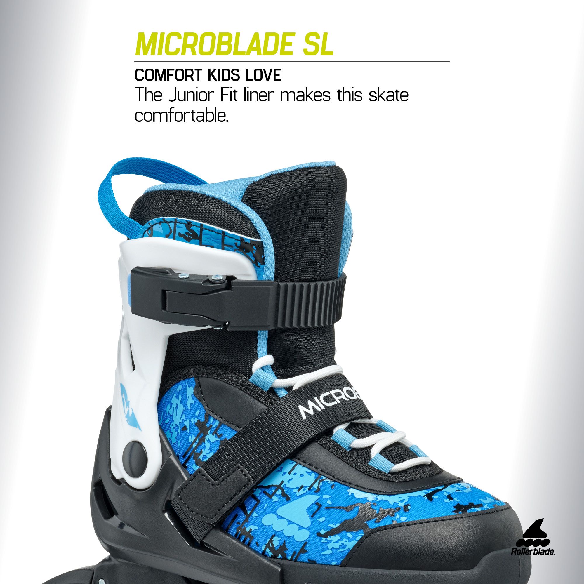 Rollerblade Kids' Microblade SL Adjustable Inline Skates product image