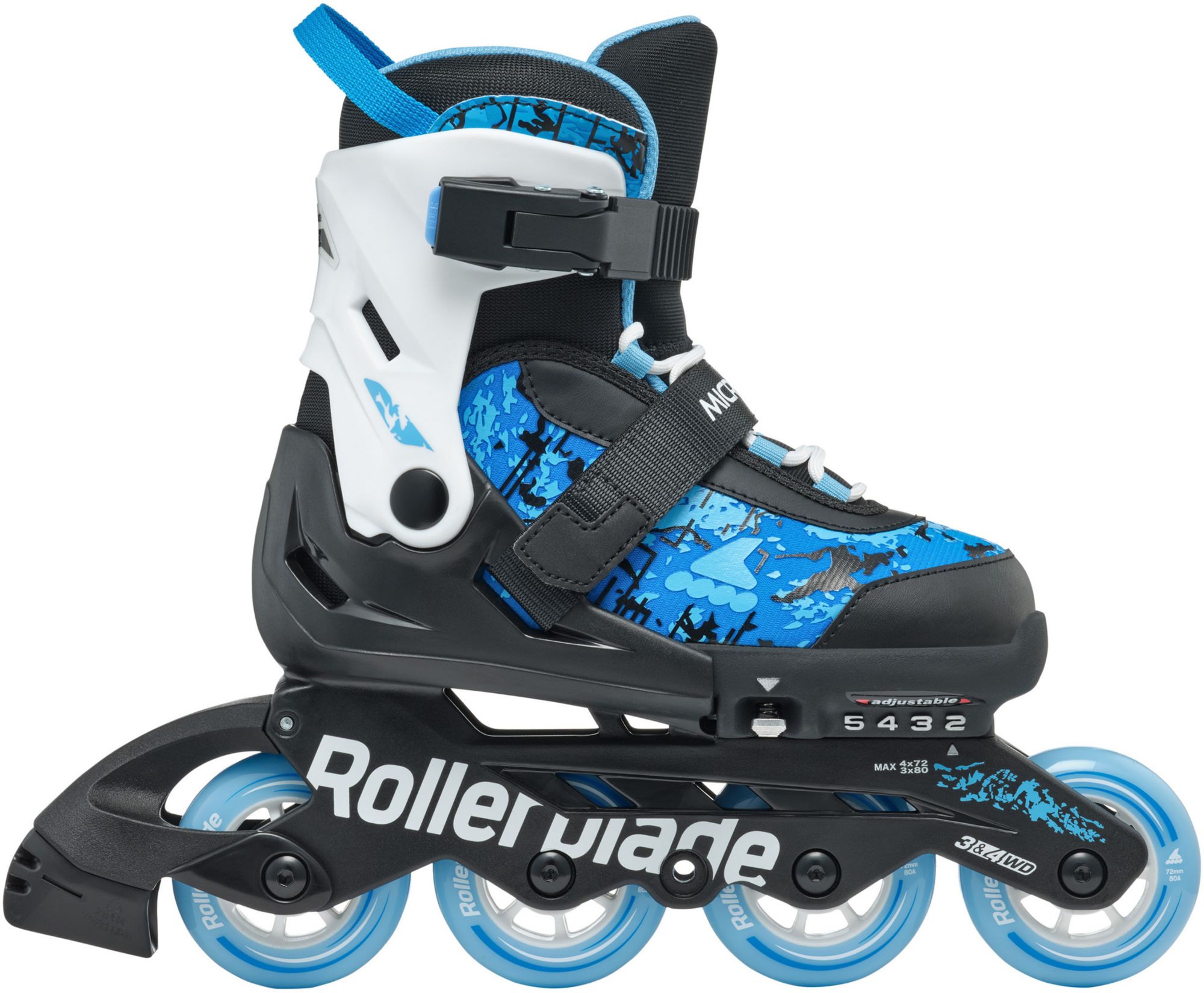 Rollerblade Kids' Microblade SL Adjustable Inline Skates product image